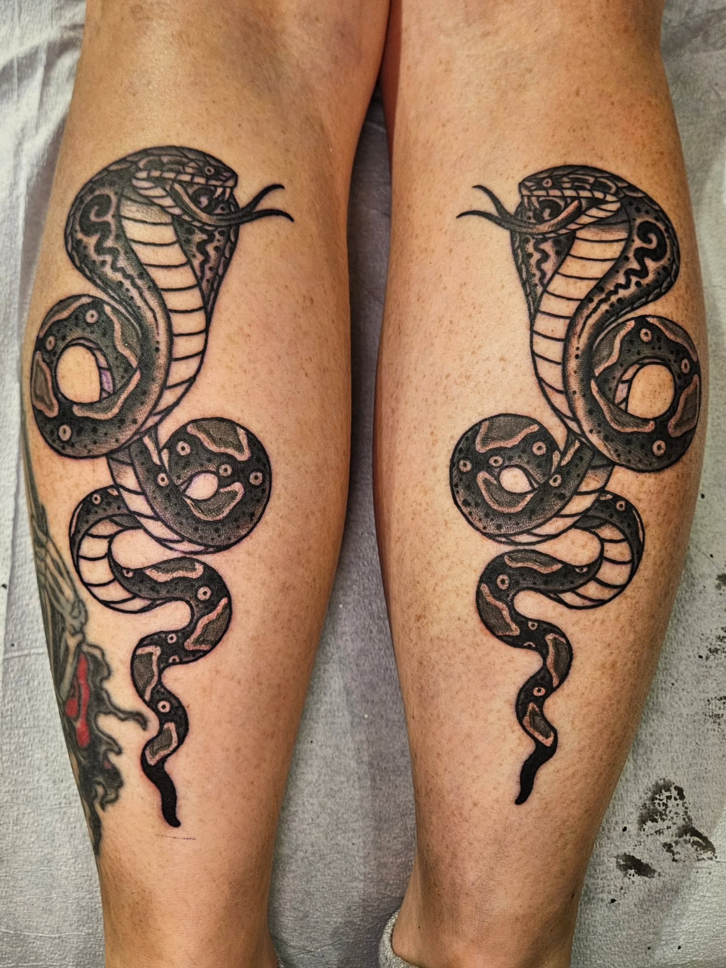 Tattoo by @owenmillertattoo — black_and_grey