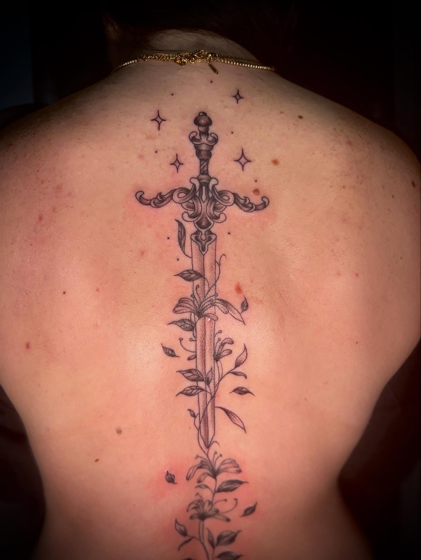 Tattoo by @tattoosbypatt_ — black_and_grey, ornamental