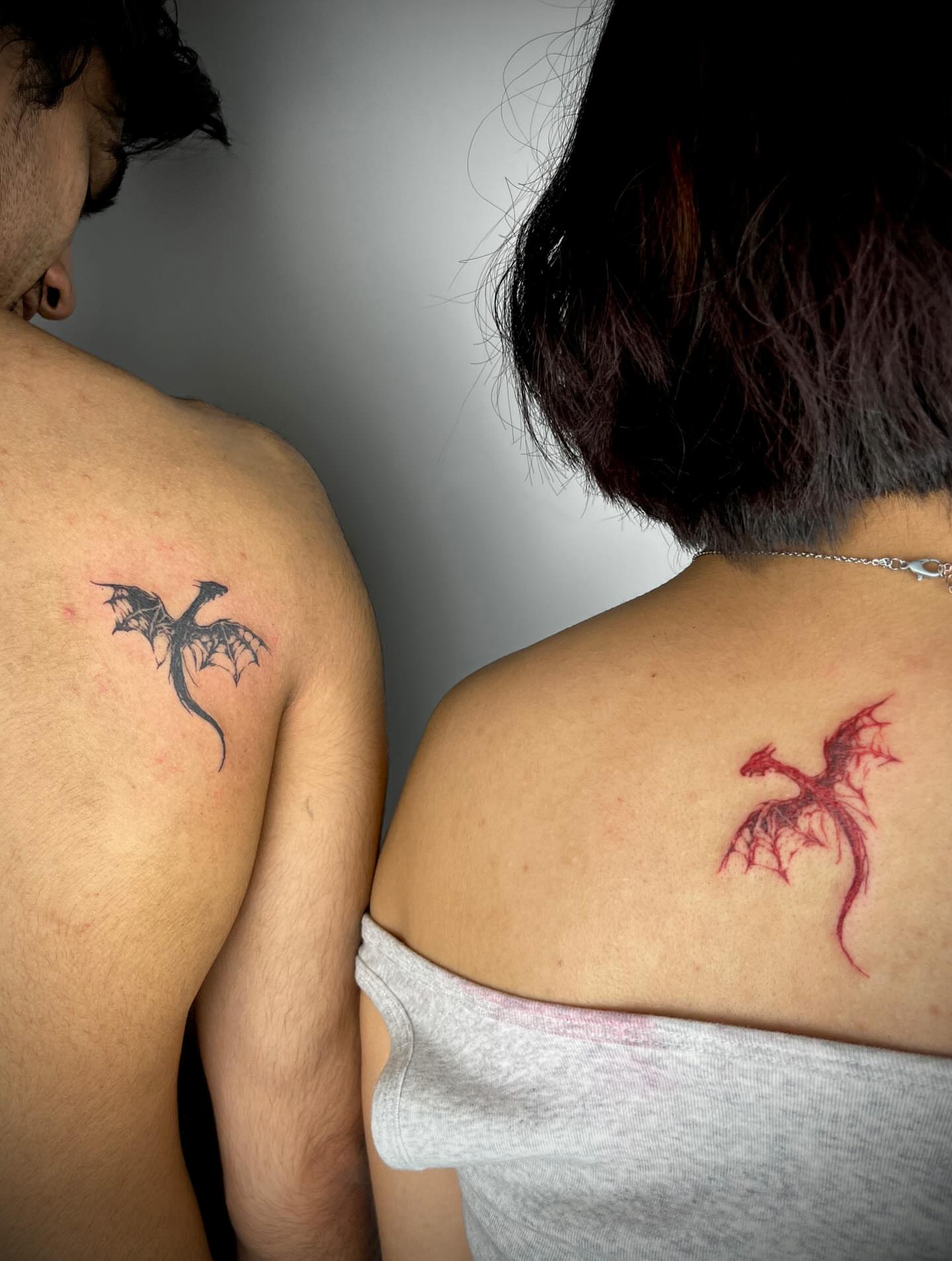 Tattoo by @pls_tnx — dotwork