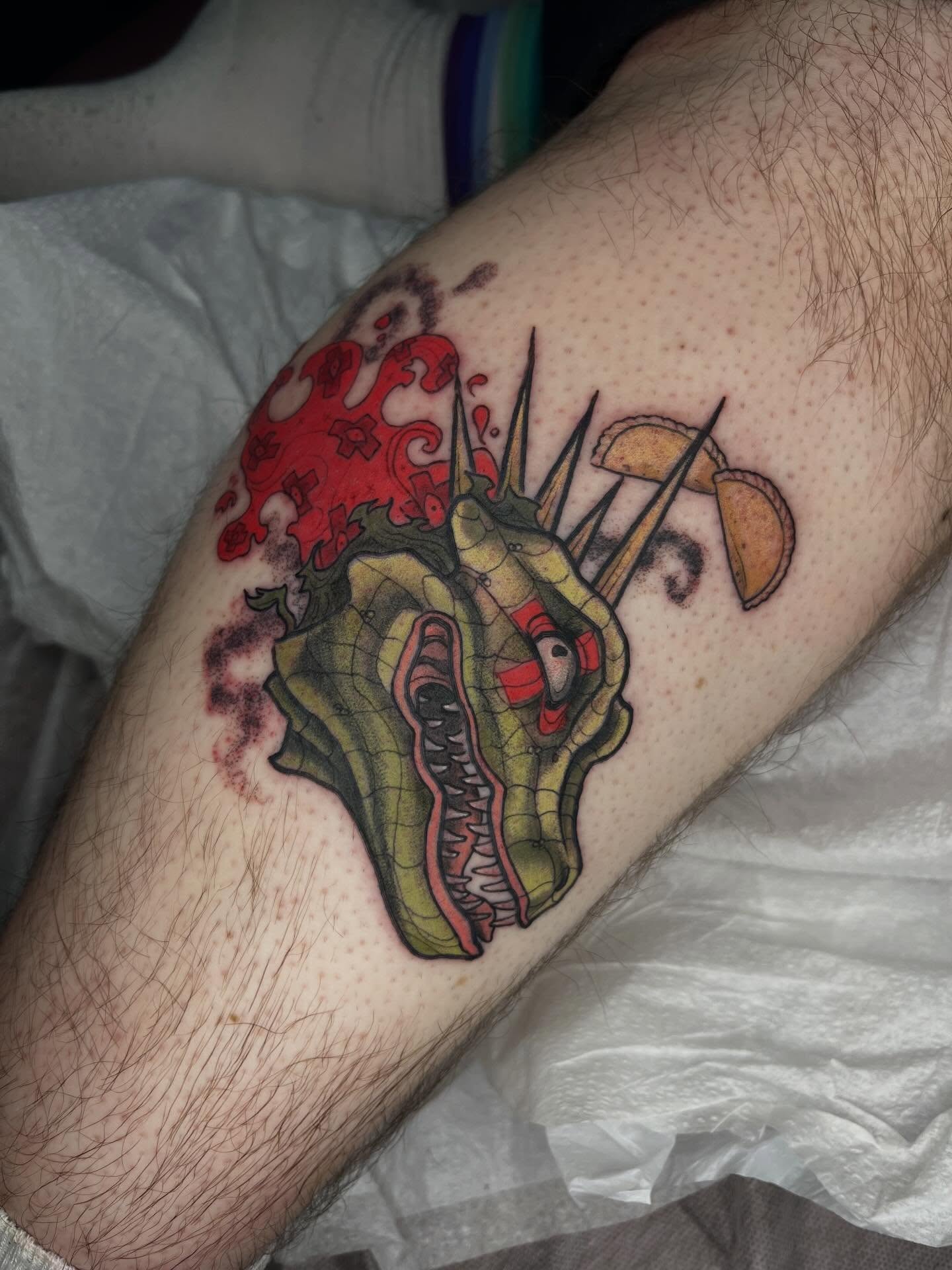 Tattoo by @cashewwws — american_traditional