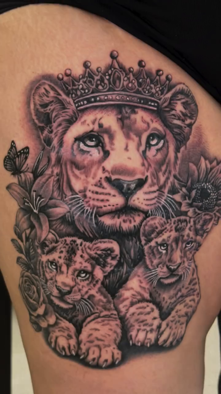 Tattoo by @tattoozby_jayb — realism, black_and_grey