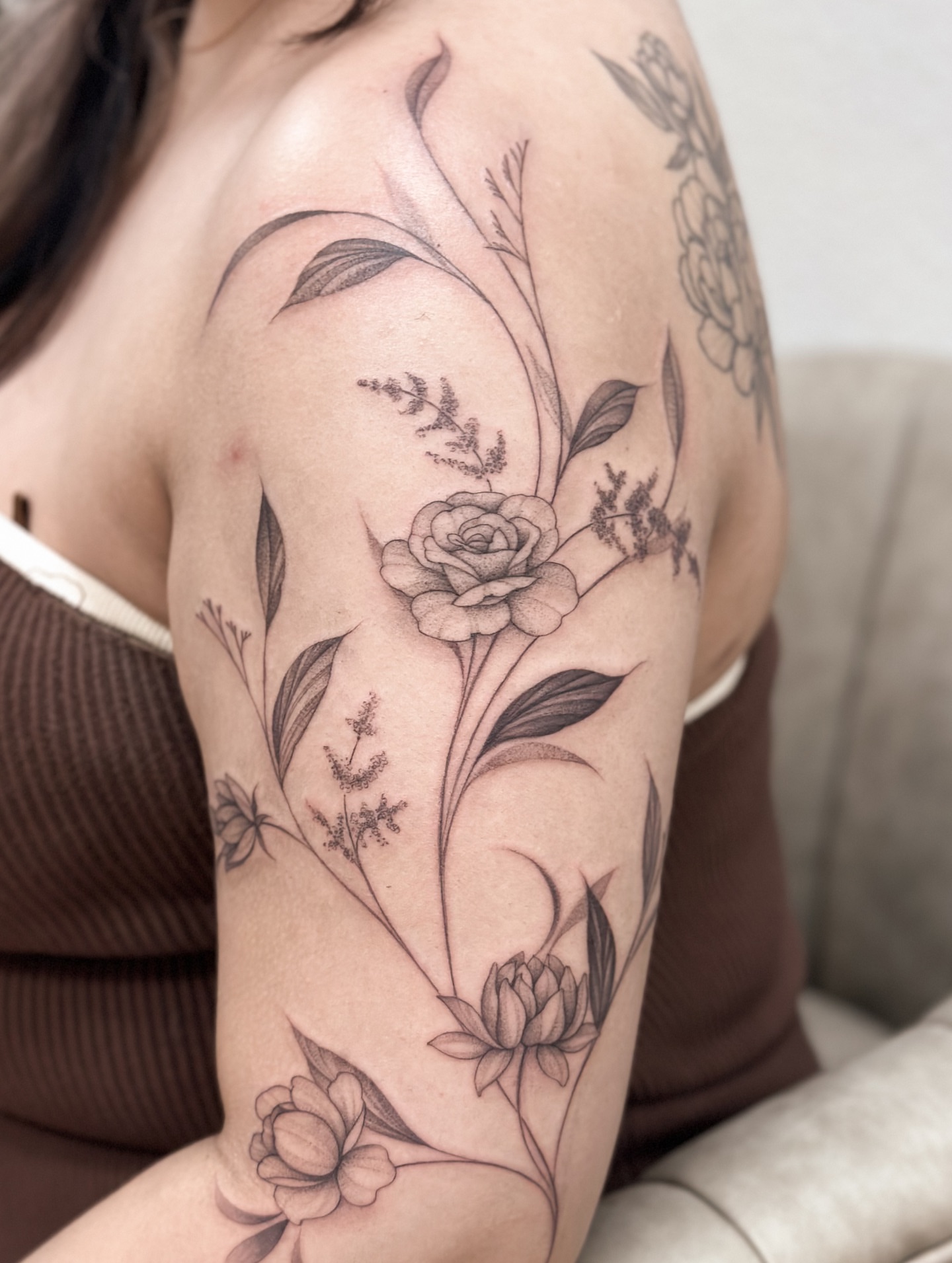 Tattoo by @xiu.tattoos — black_and_grey