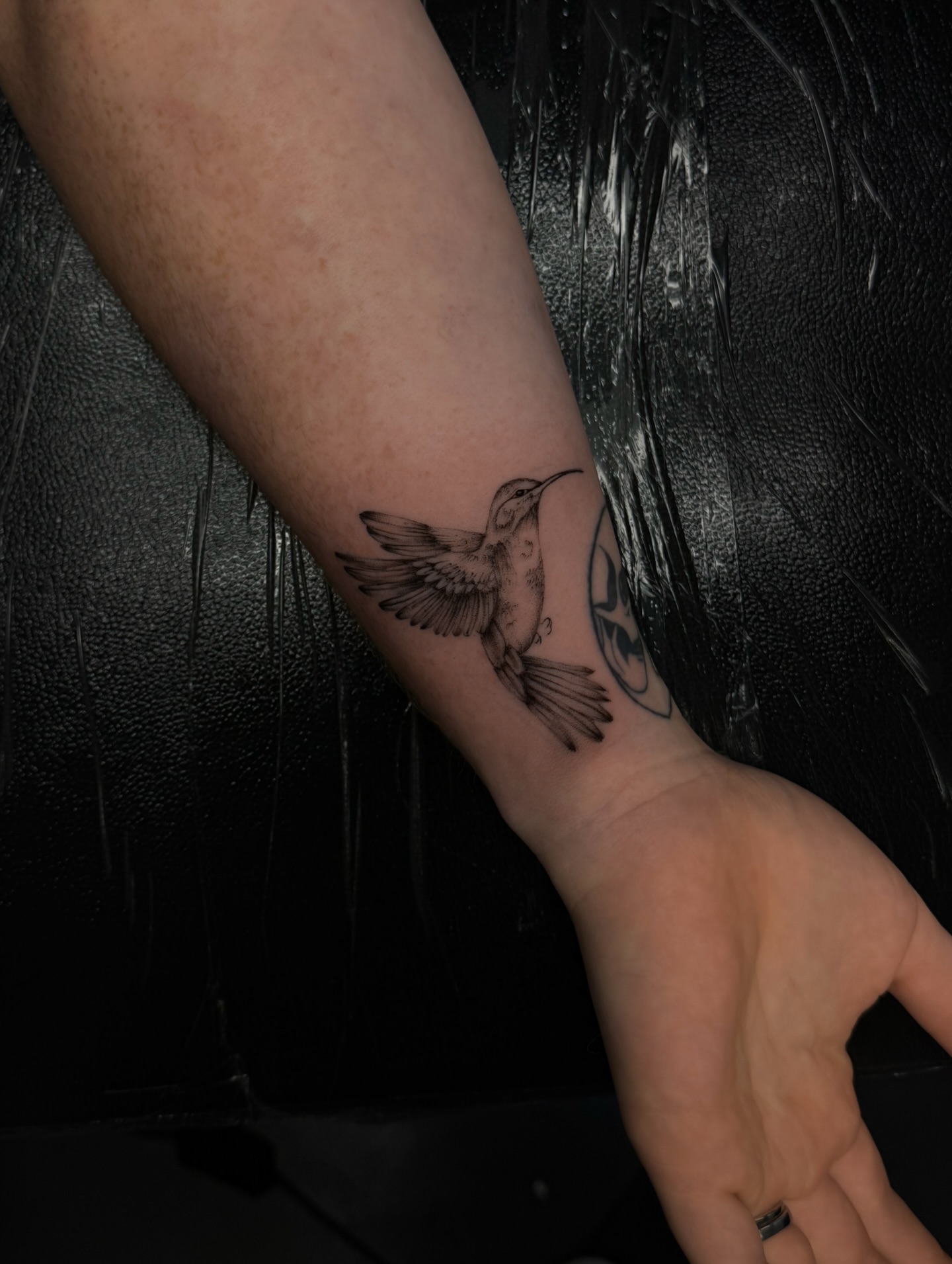 Tattoo by @fineline_lau — black_and_grey
