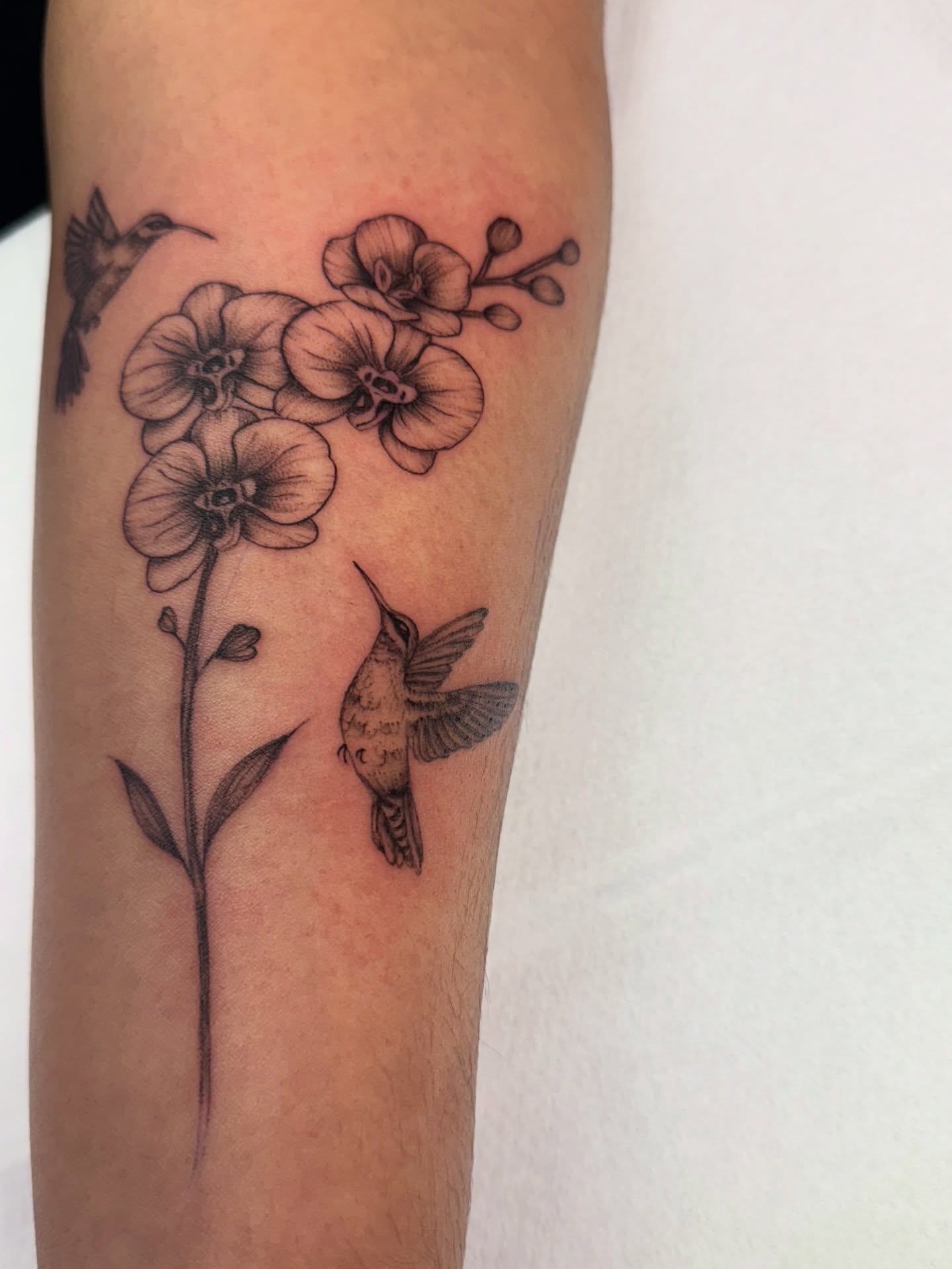 Tattoo by @fineline_lau — black_and_grey