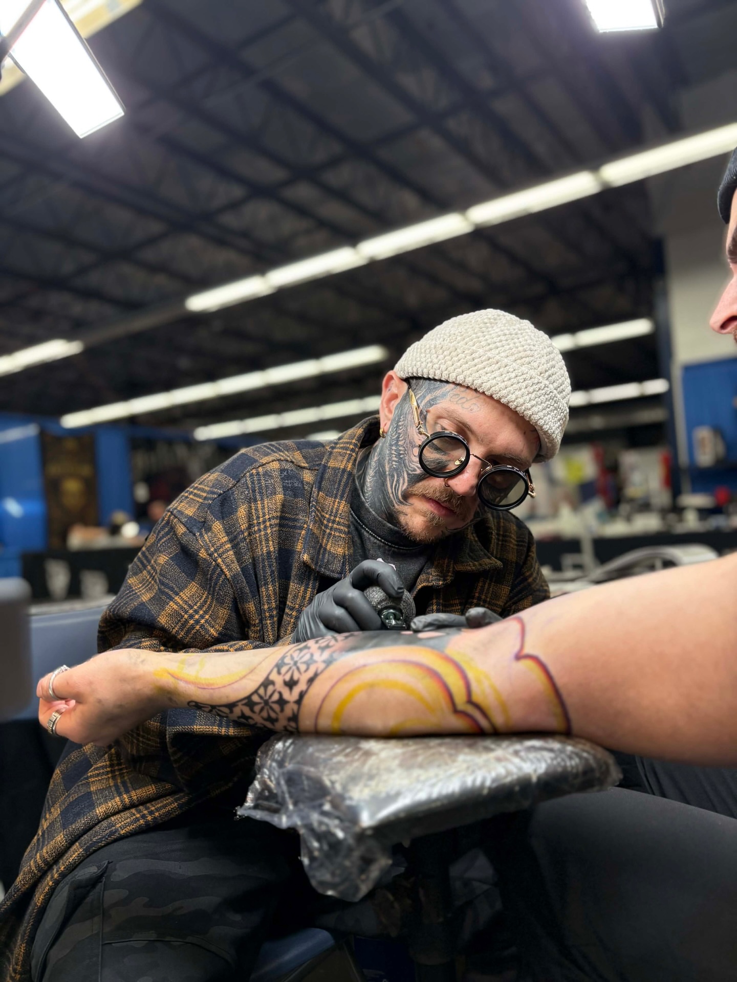 Tattoo by @cholo_supremetattoos โ dotwork, geometric