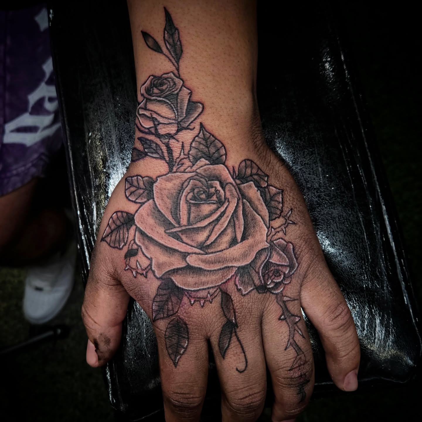Tattoo by @tattoosbyalmond โ black_and_grey