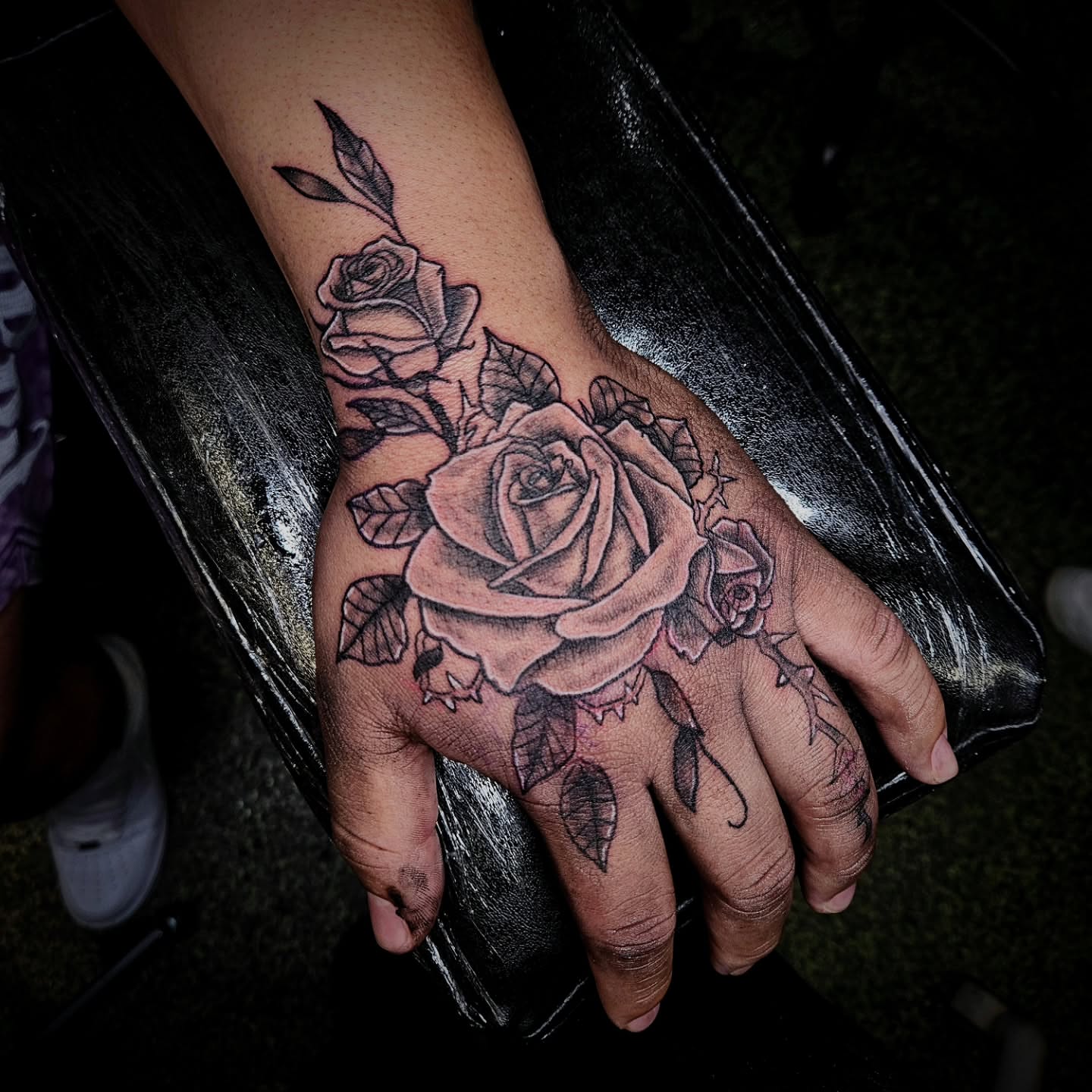 Tattoo by @tattoosbyalmond โ black_and_grey
