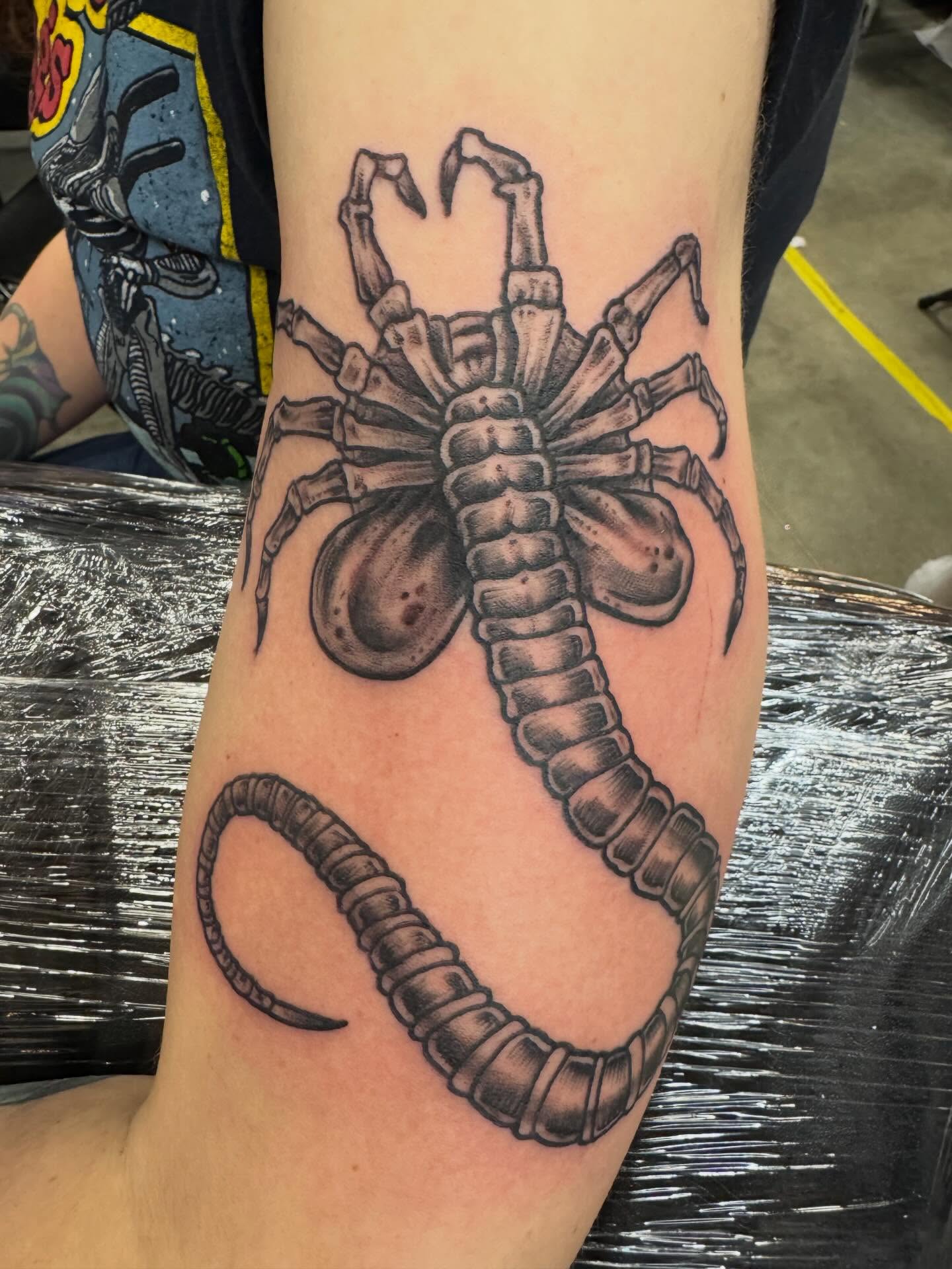 Tattoo by @dvasqueztattoo — black_and_grey