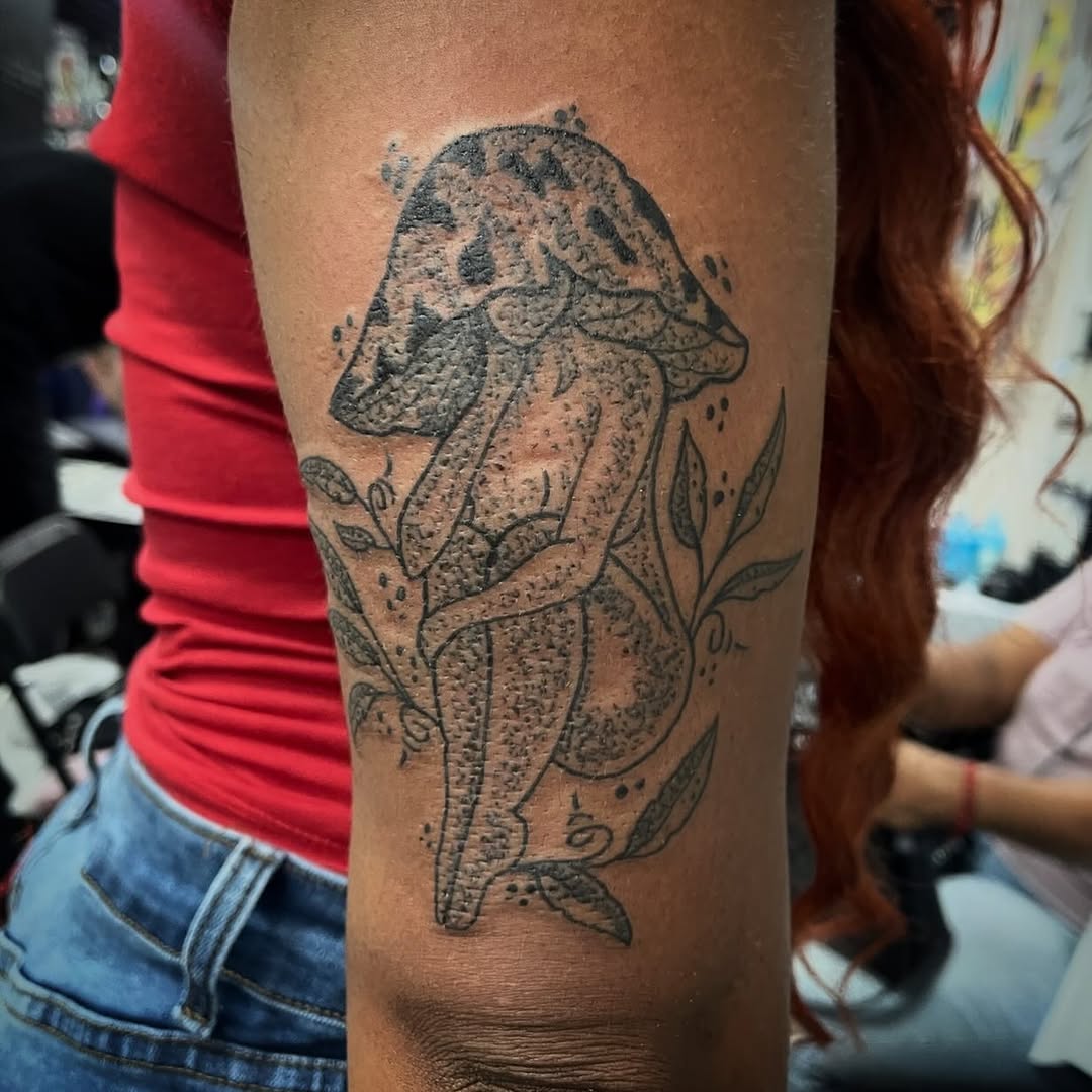 Tattoo by @donjuantattoos — black_and_grey, illustrative