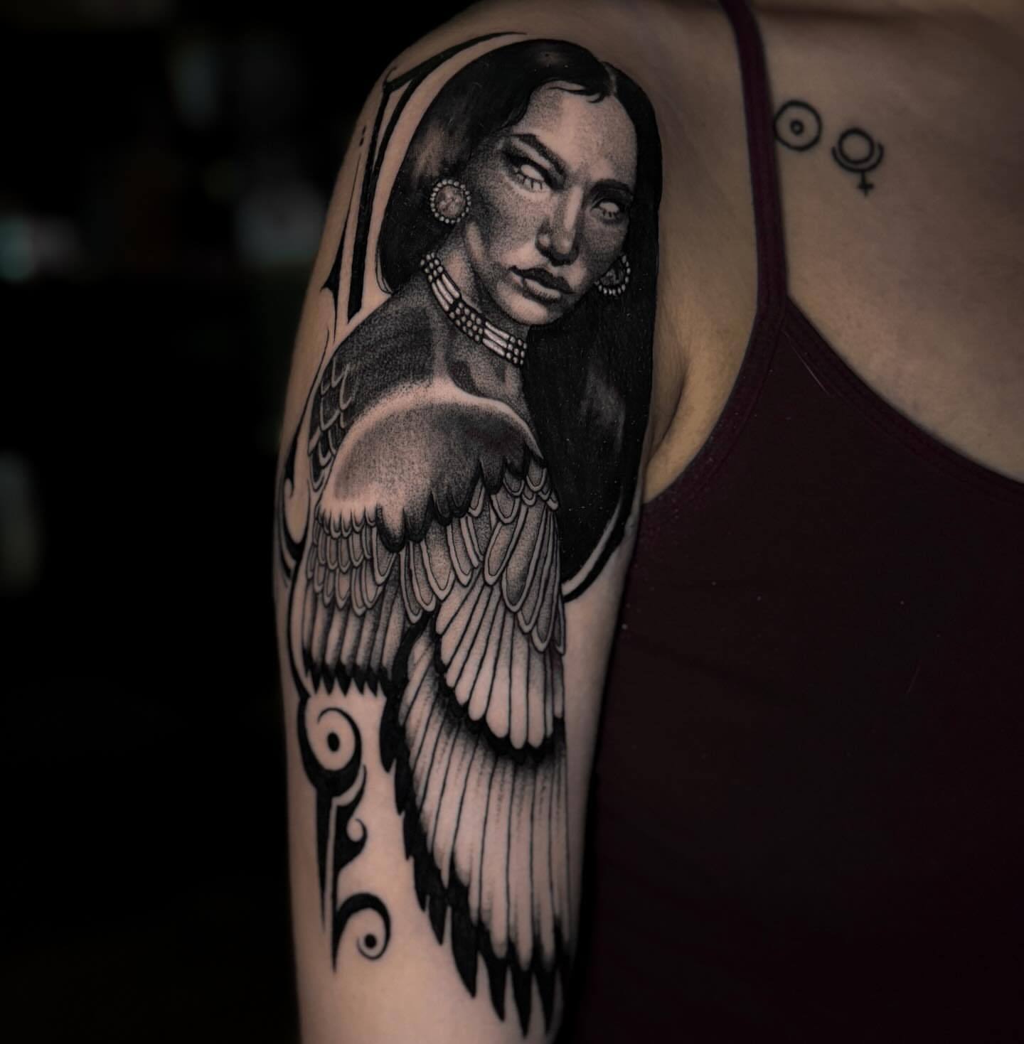 Tattoo by @_dreadnot_ — realism, black_and_grey