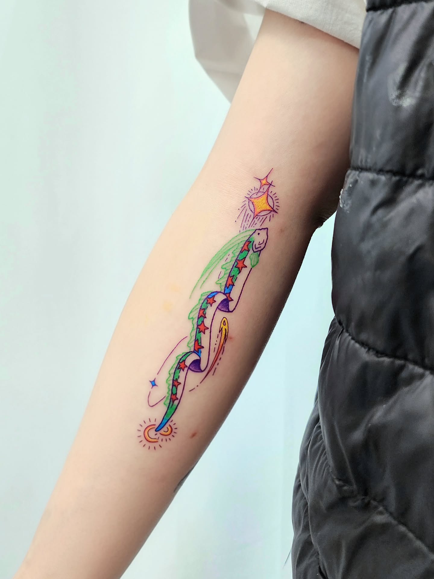 Tattoo by @noksang_ — geometric, trash_polka