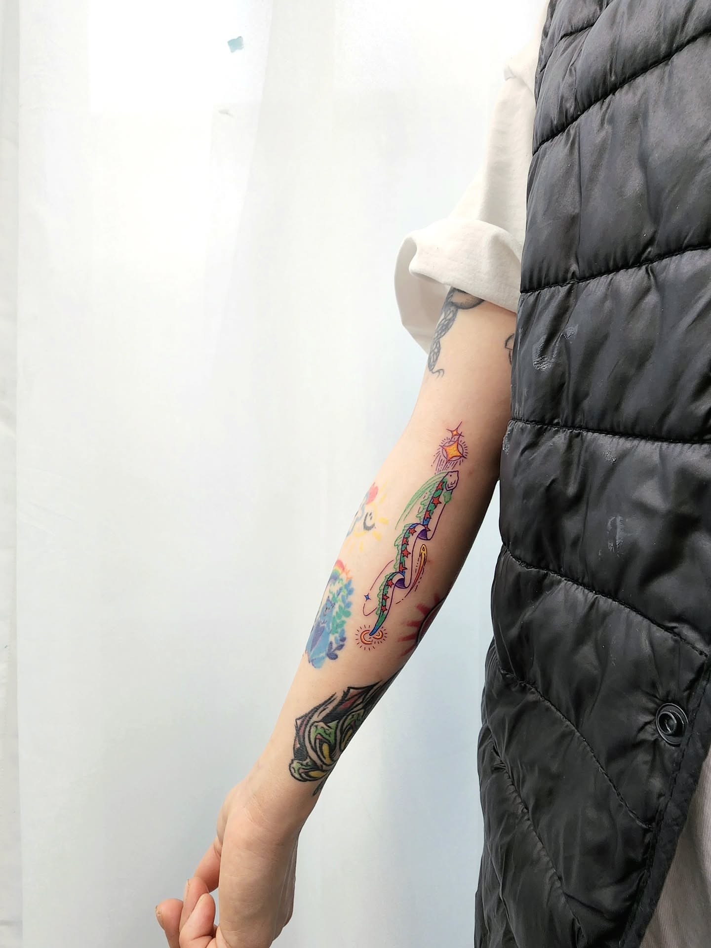 Tattoo by @noksang_ — new_school, dotwork
