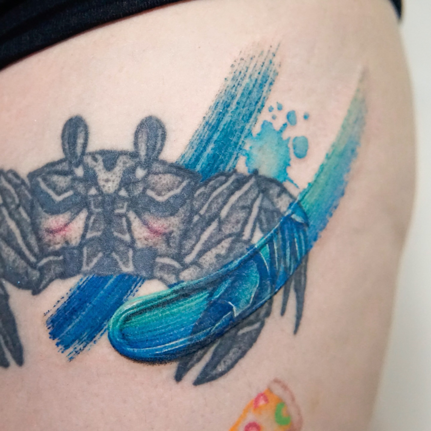 Tattoo by @gemma_tattooer — watercolor