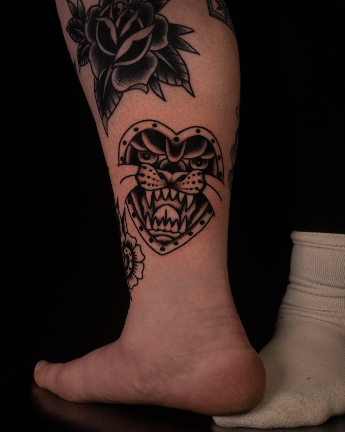 Tattoo by @juliancallejas — american_traditional, black_and_grey