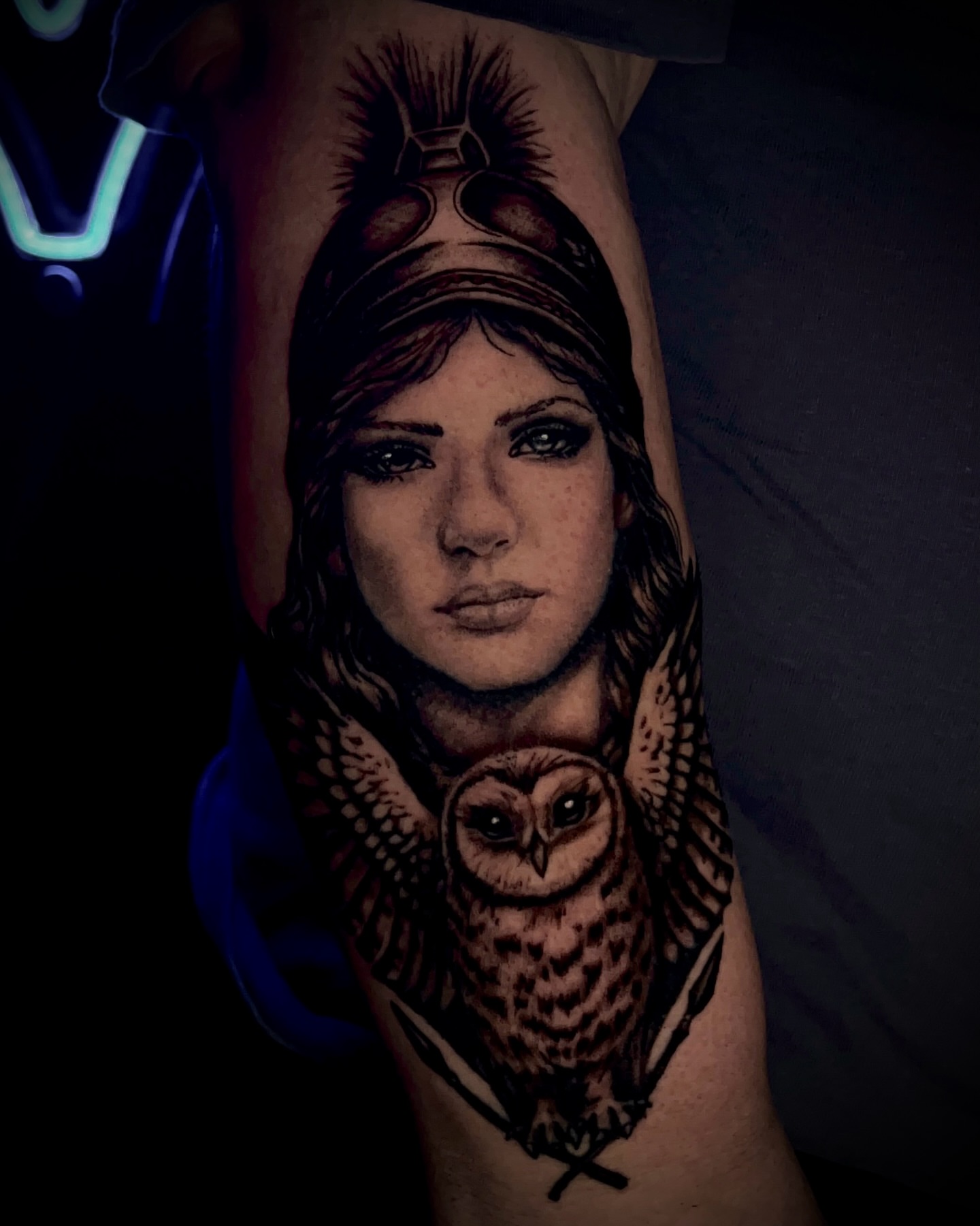 Tattoo by @tattootherapyrx — realism, black_and_grey