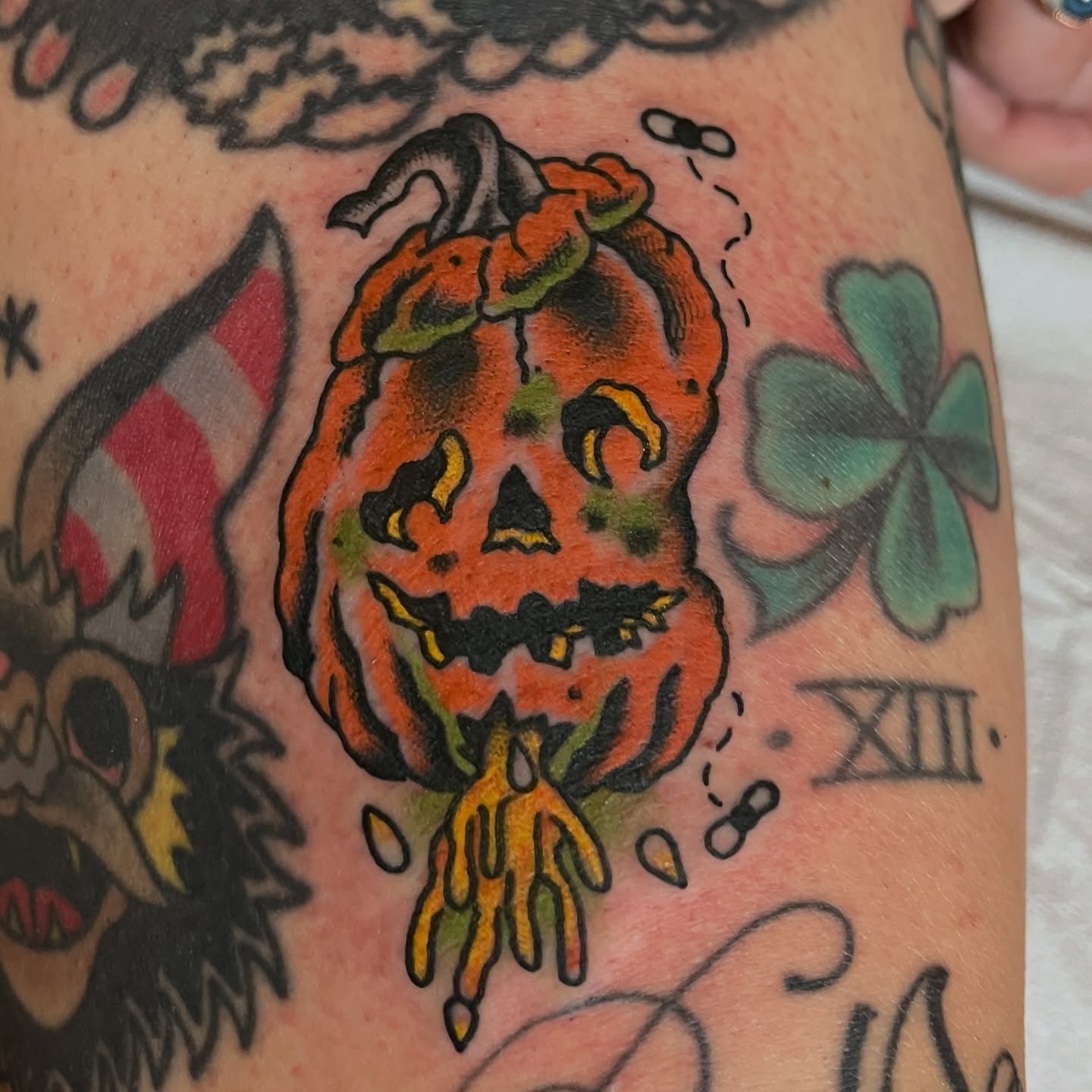 Tattoo by @atomlenhart — american_traditional