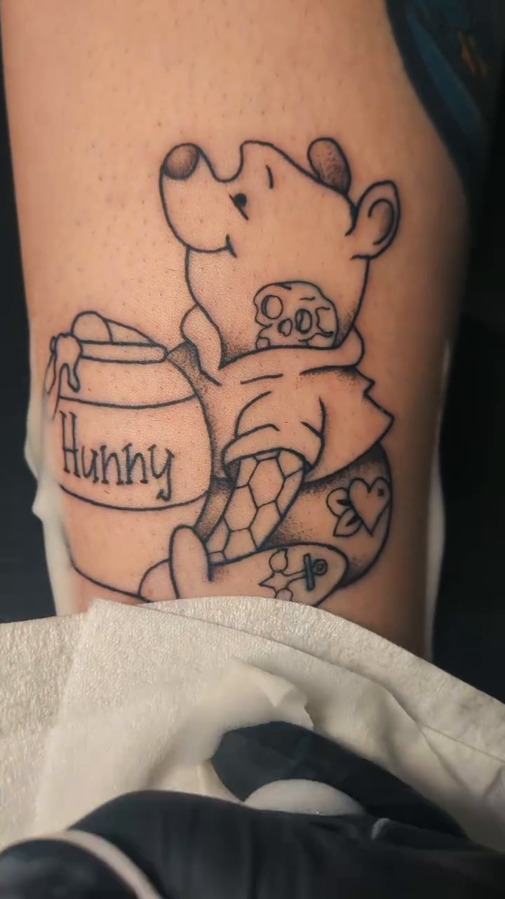 Tattoo on the forearm by Matt Mahl