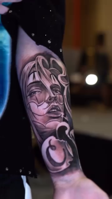 Tattoo by @inklayr β realism, black_and_grey