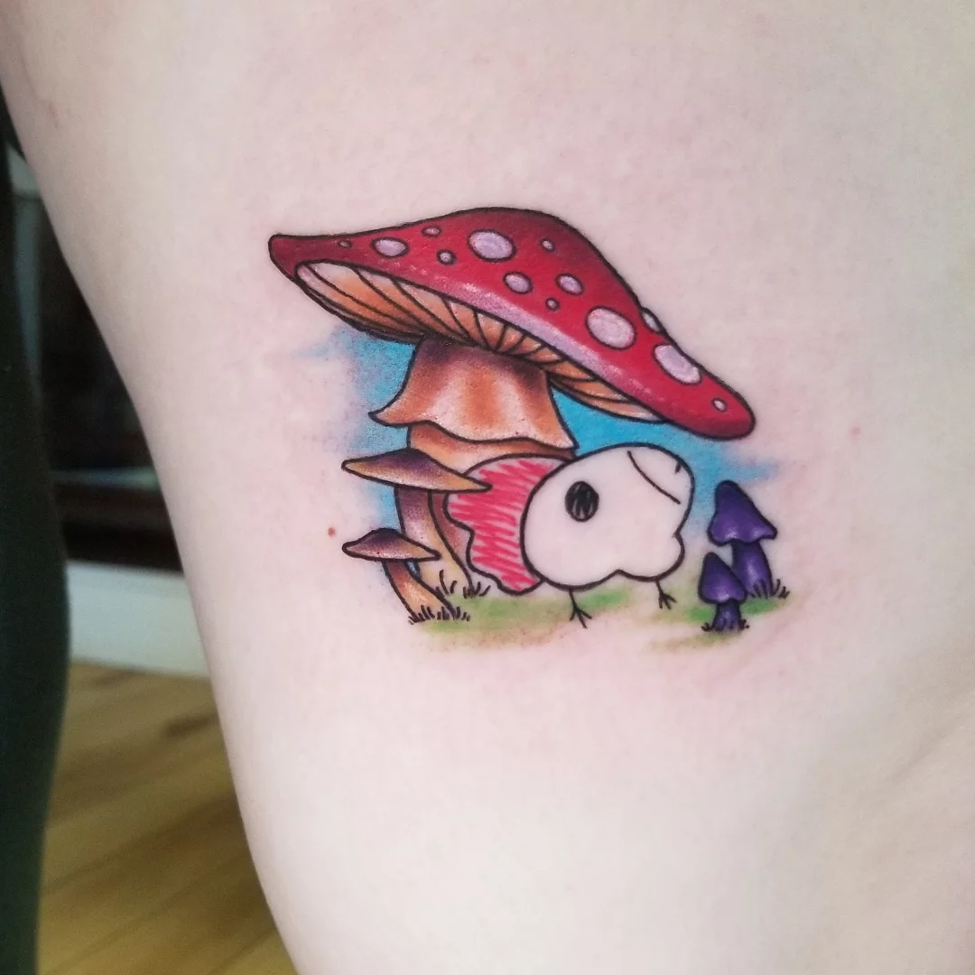 Tattoo by @brianchuntattoo — dotwork, realism