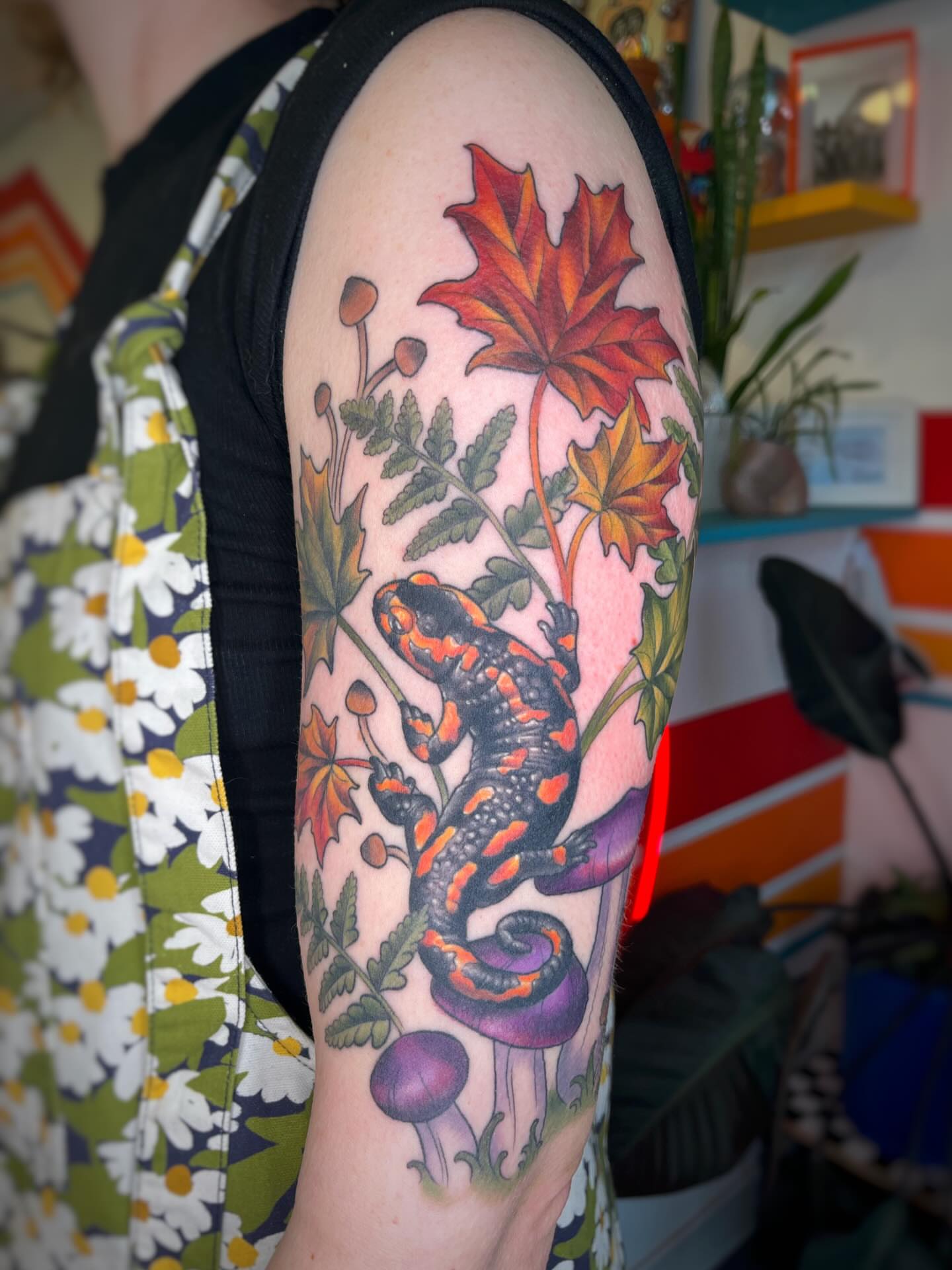 Tattoo by @emidoesart — realism, dotwork