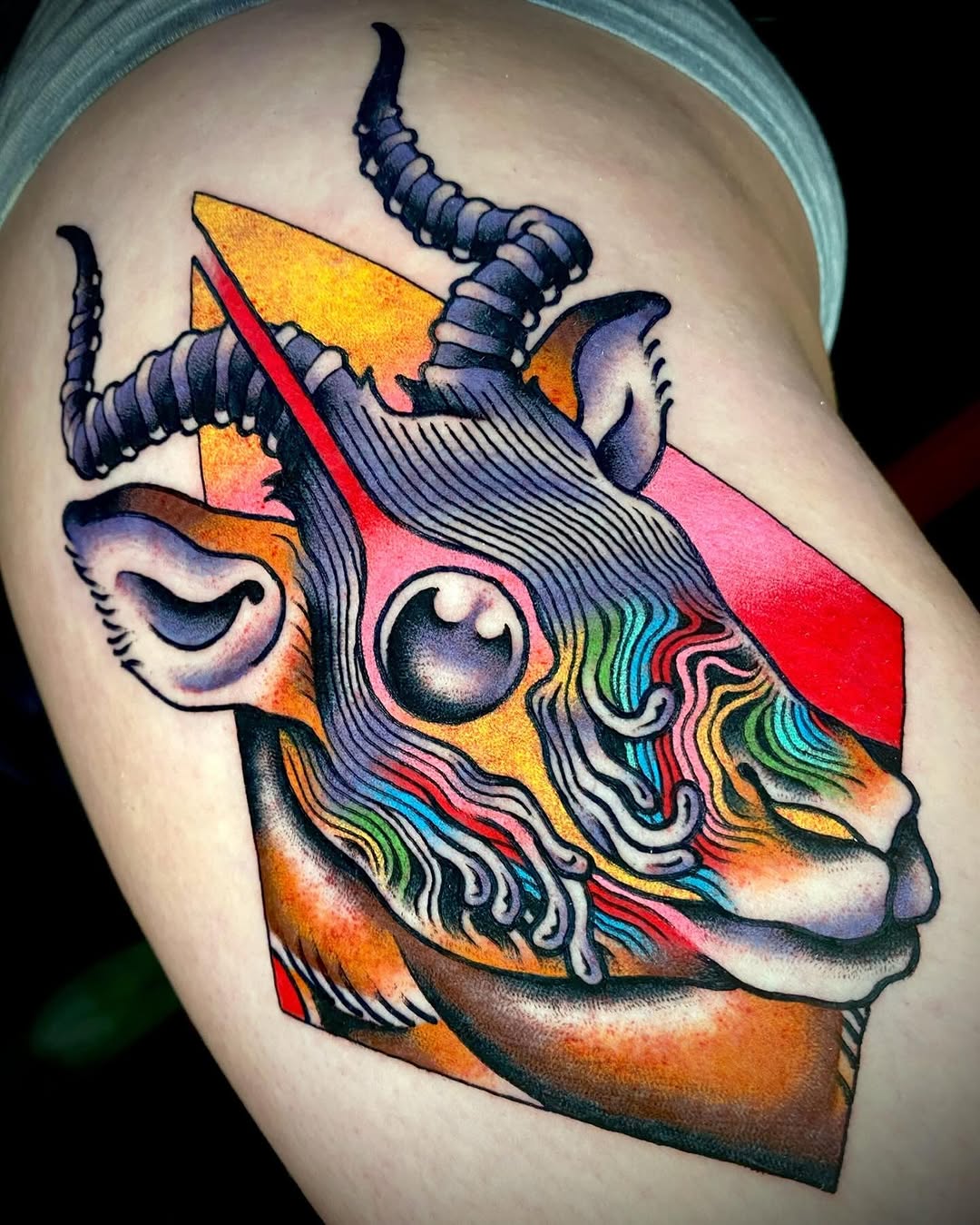 Tattoo by @whipshade_wiz — new_school, realism