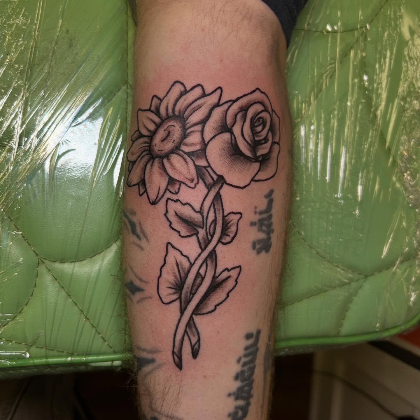 Tattoo by @sarahtonin_ink β black_and_grey