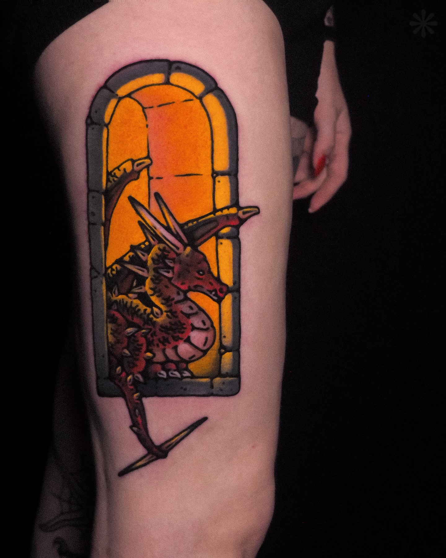 Tattoo by @anotheryearofdisaster — american_traditional