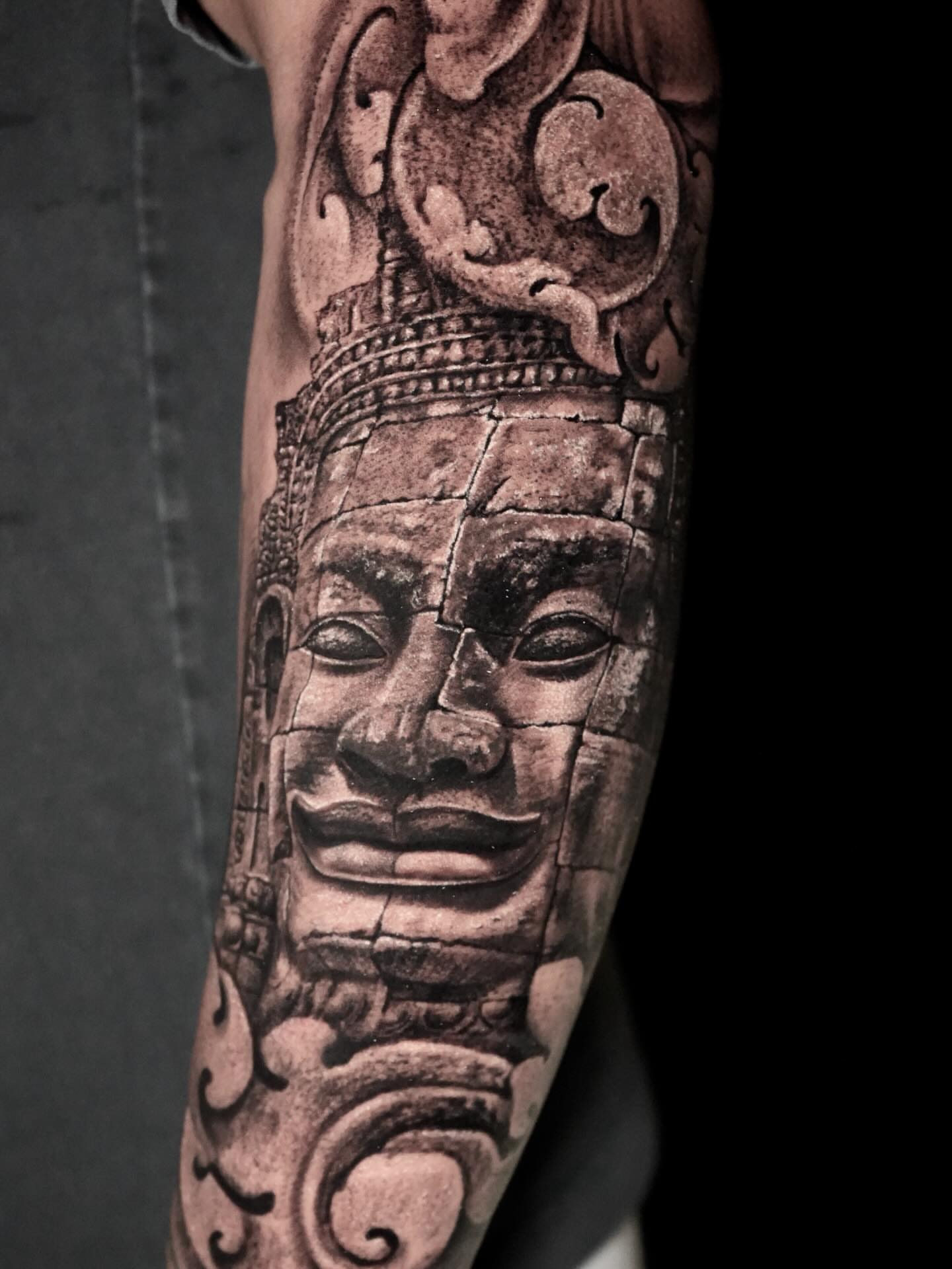 Tattoo by @sidink_100 β black_and_grey, realism