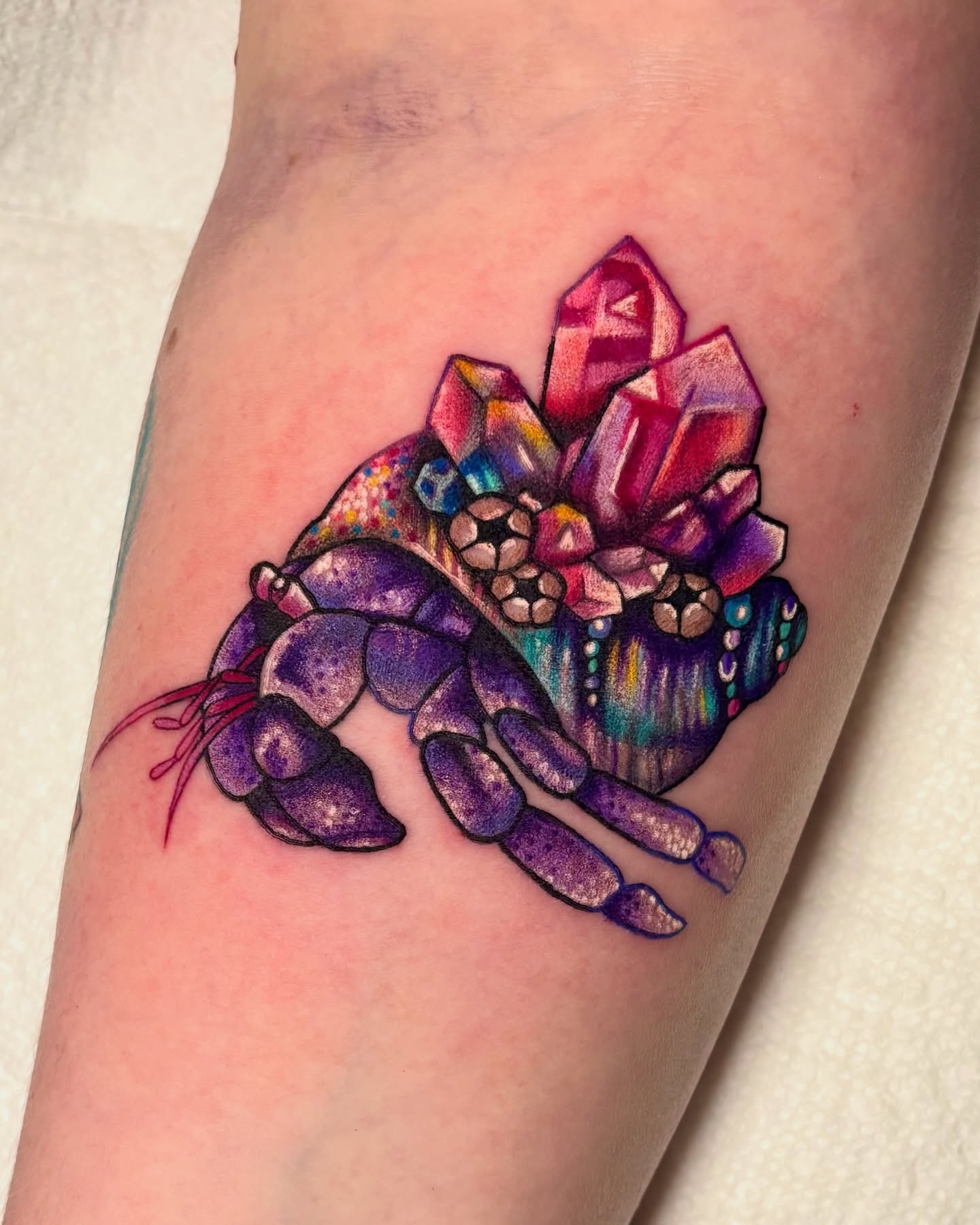 Tattoo by @alexfarsalla — watercolor, realism
