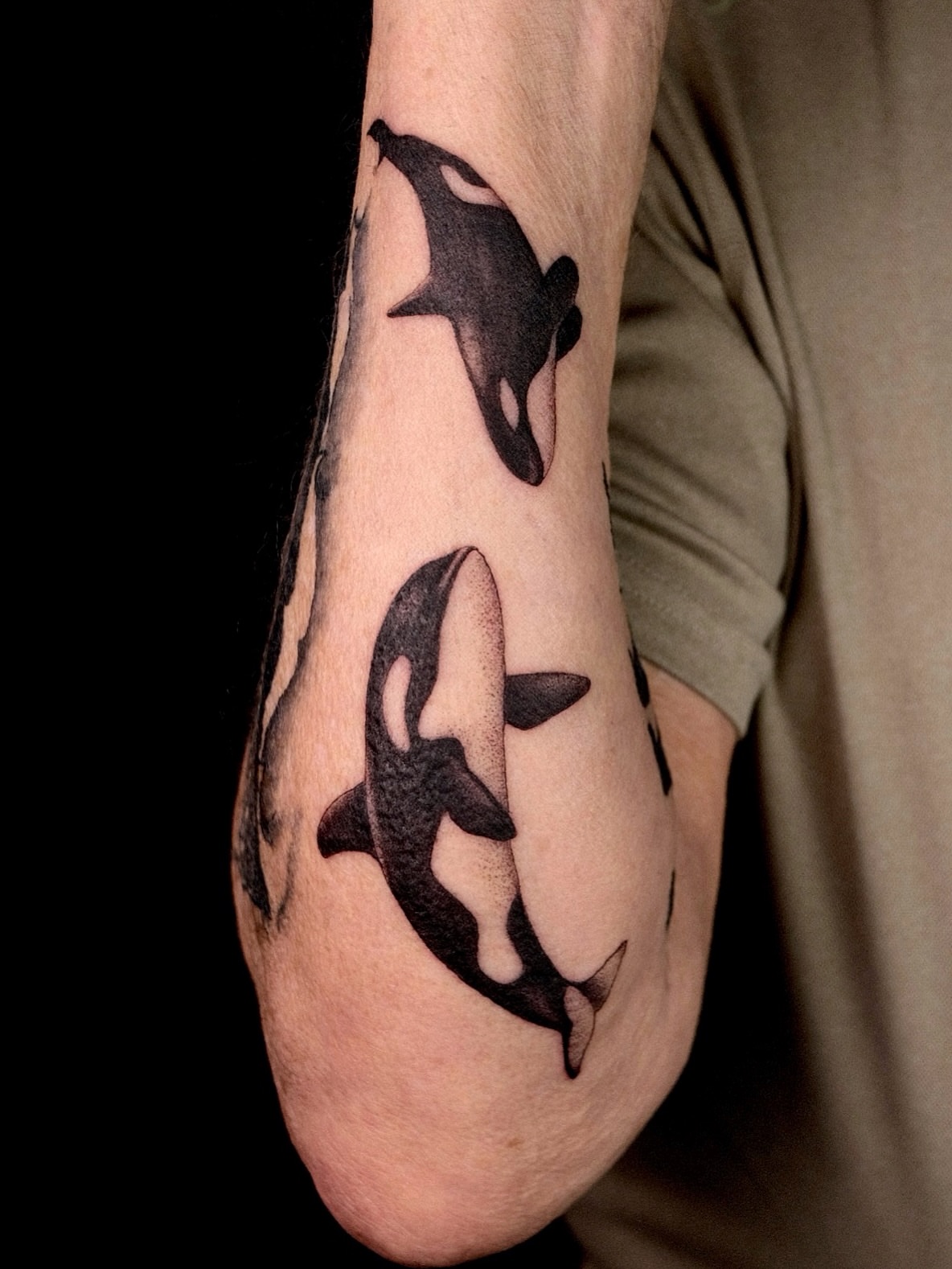 Tattoo by @shaypokes — dotwork