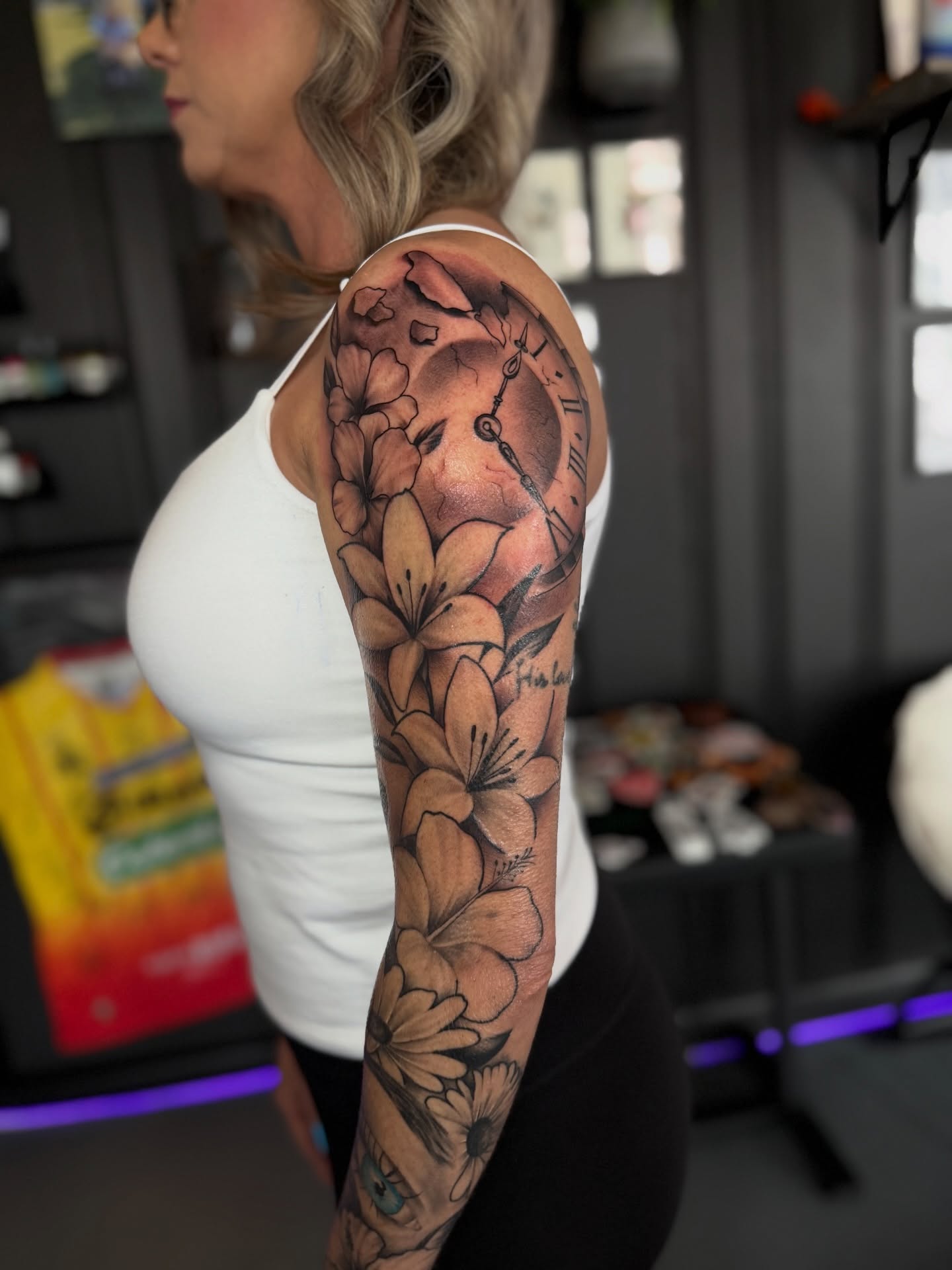 Tattoo by @hassintattoo — realism, black_and_grey