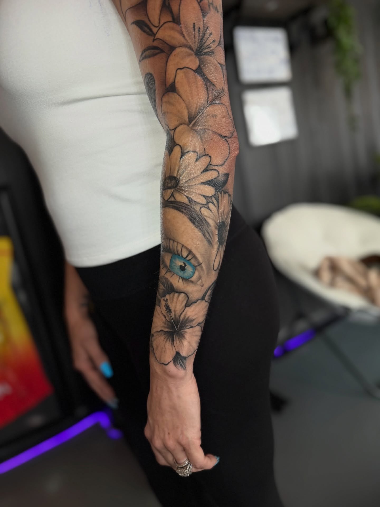 Tattoo by @hassintattoo — realism, black_and_grey
