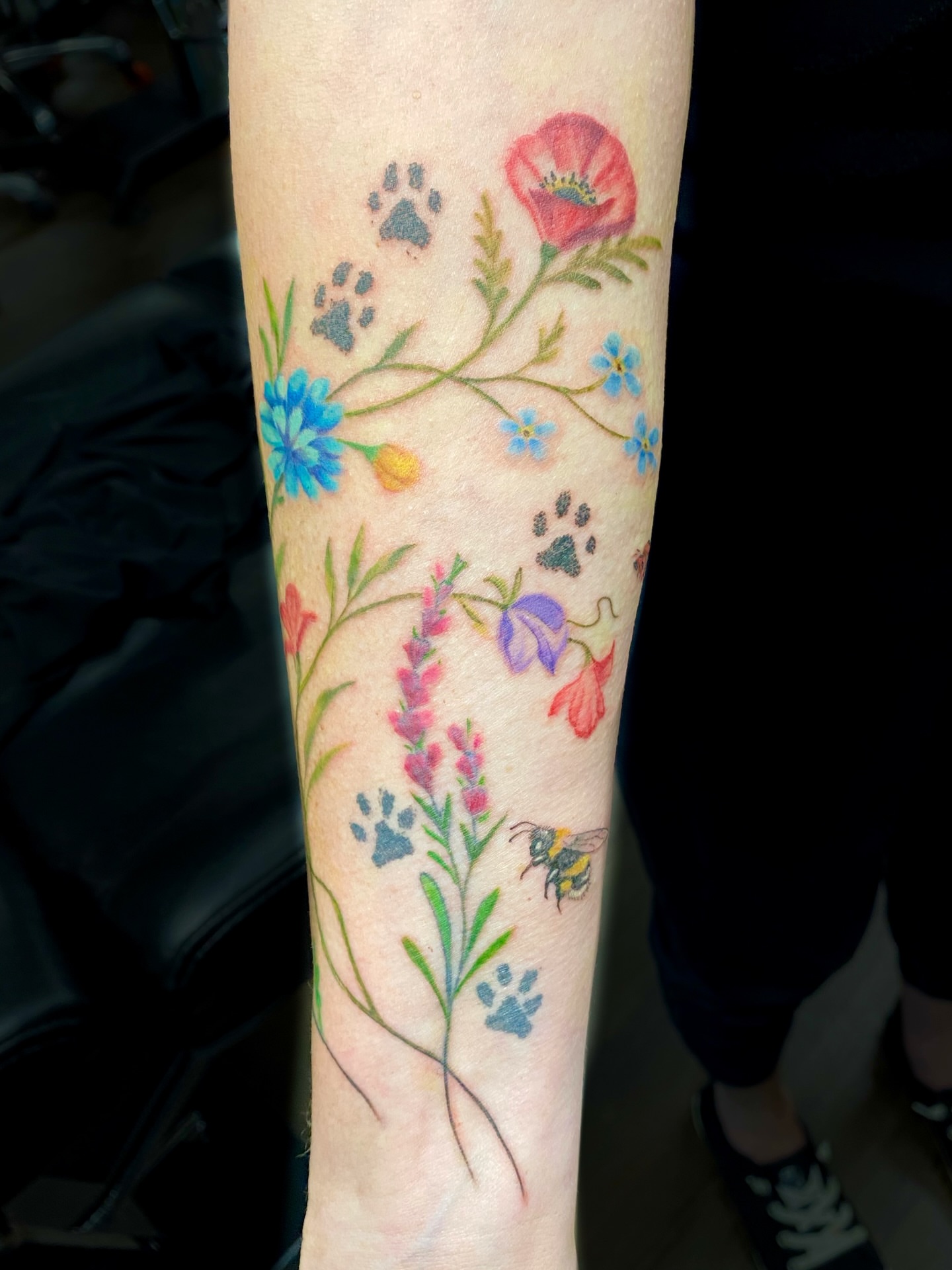 Tattoo by @tatcaviar — watercolor, new_school