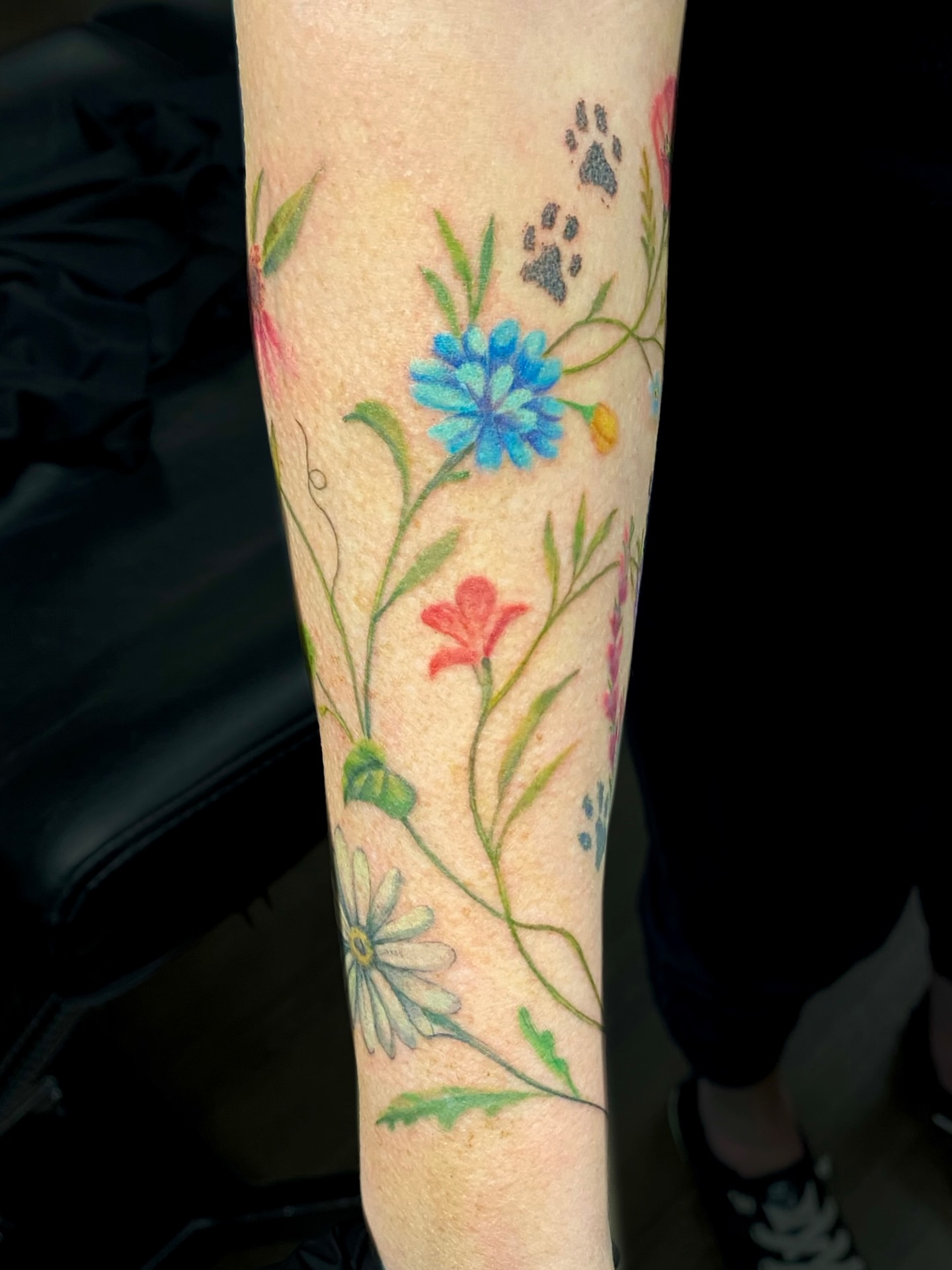 Tattoo by @tatcaviar — watercolor