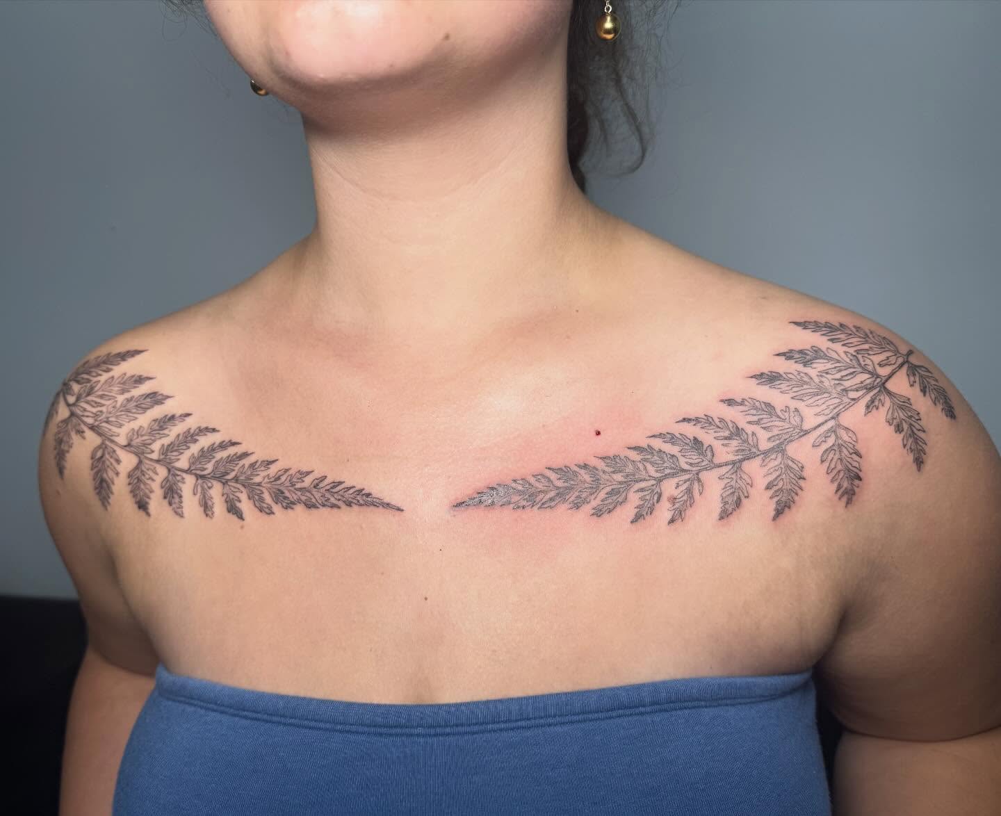 Tattoo by @bluebyrdtattoos — black_and_grey