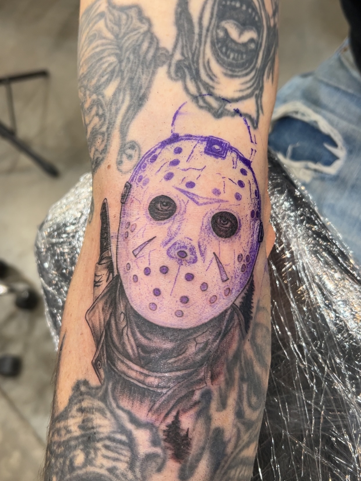 Tattoo by @xxreigh — trash_polka