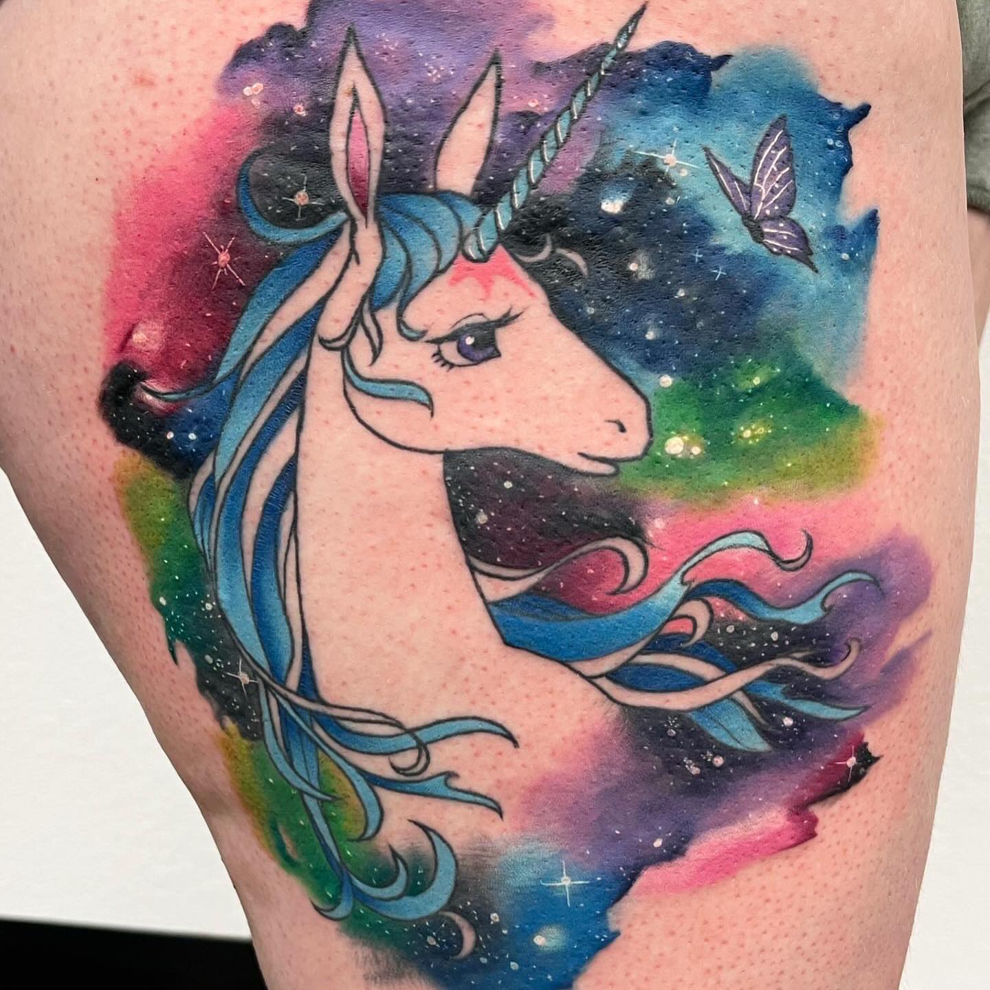Tattoo by @trinatatuaje β watercolor, illustrative