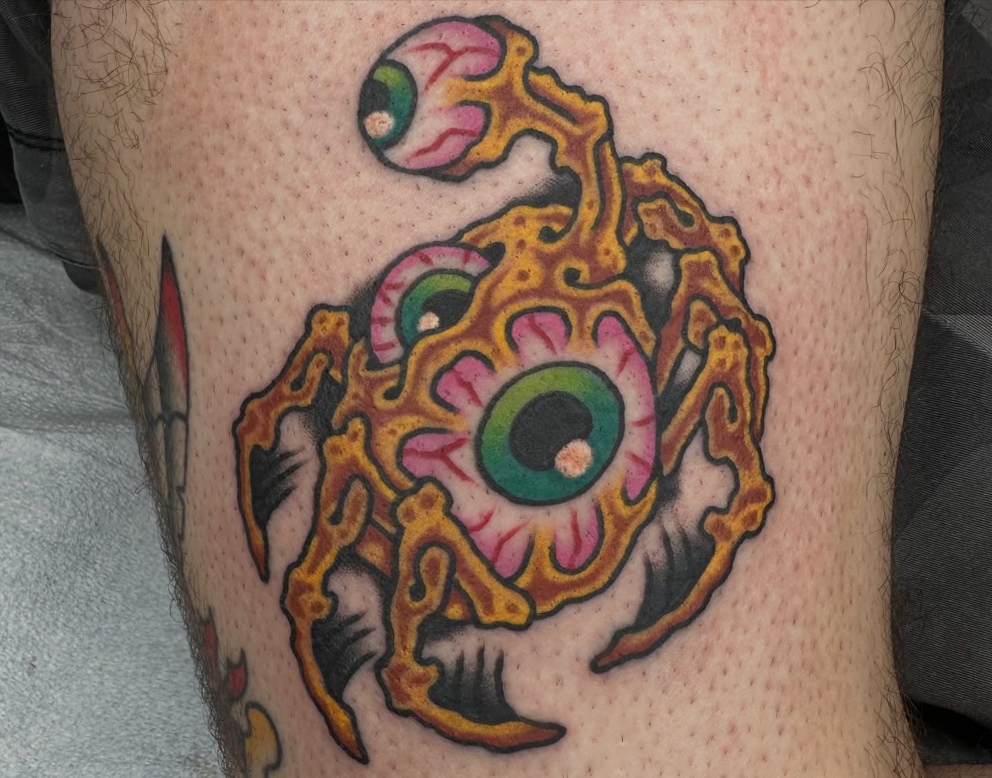 Tattoo by @gnome_an — neo_traditional, surrealism