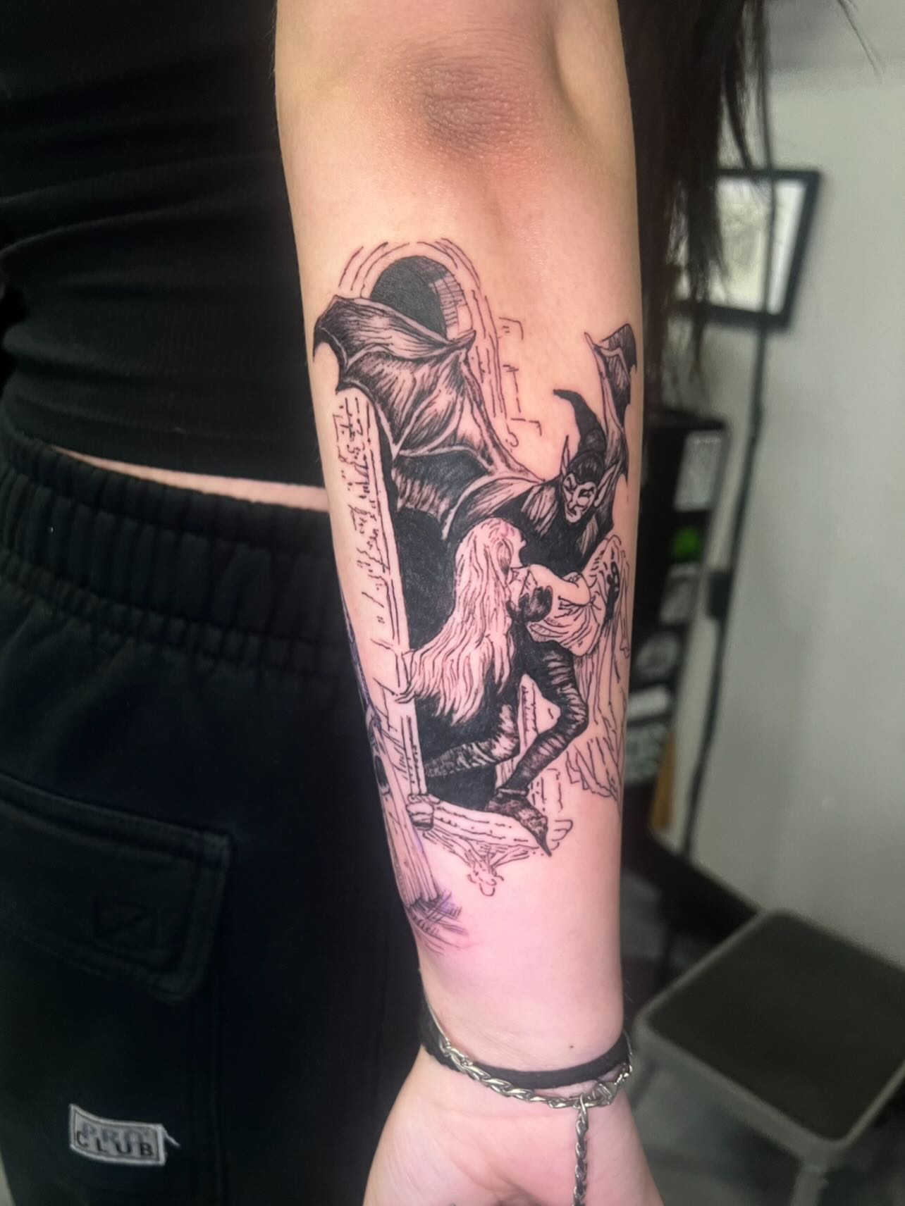 Tattoo by @marztattz — black_and_grey