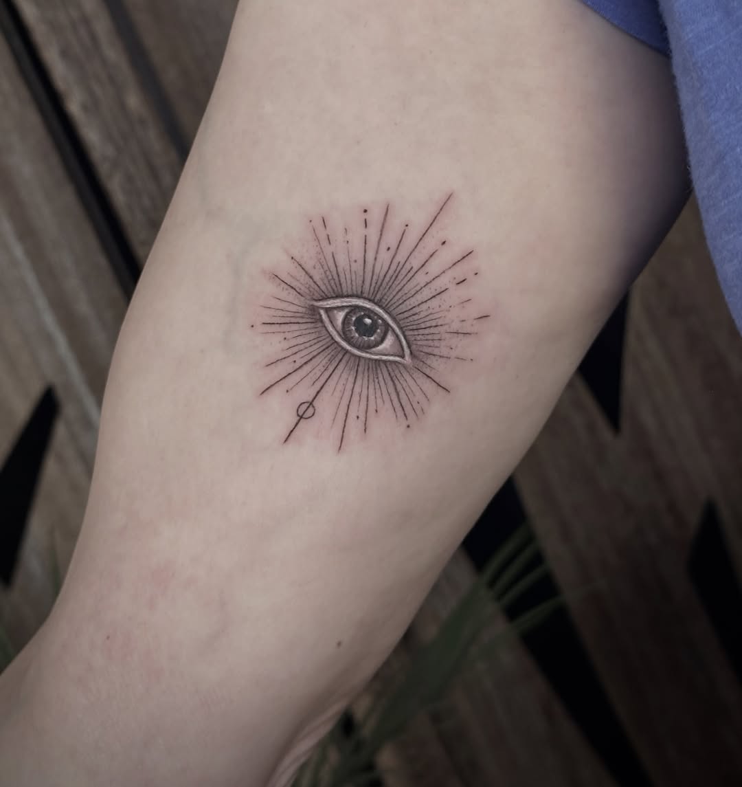 Tattoo by @carmensdarkgallery — fine_line, black_and_grey