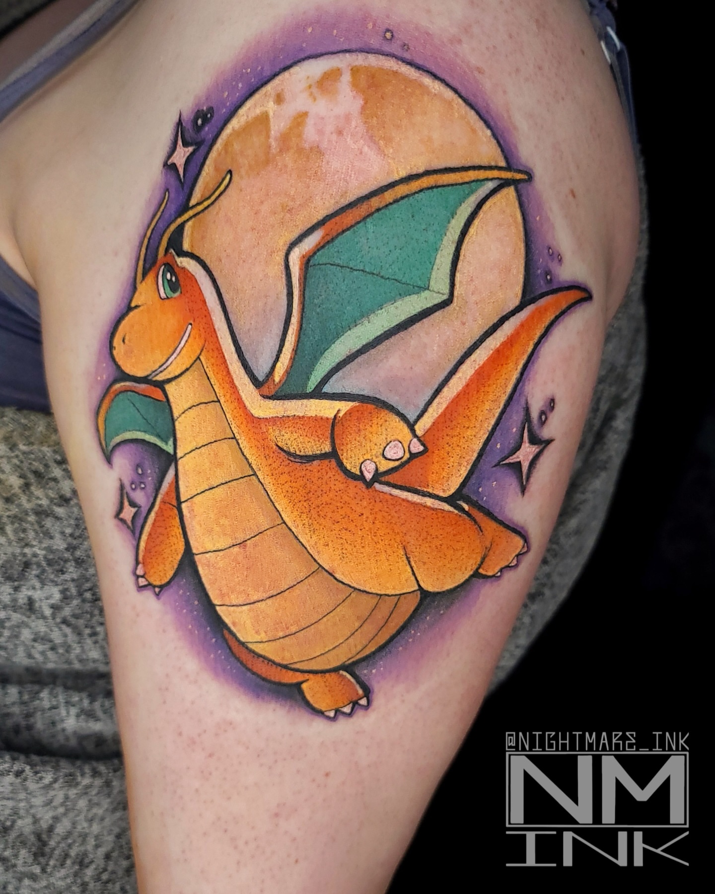 Tattoo by @nightmare_ink — new_school, illustrative