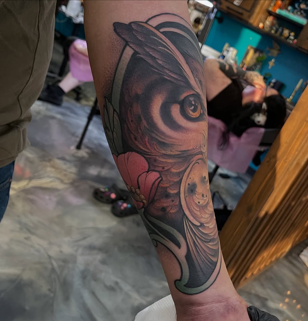 Tattoo by @cecimeseed — realism, neo_traditional