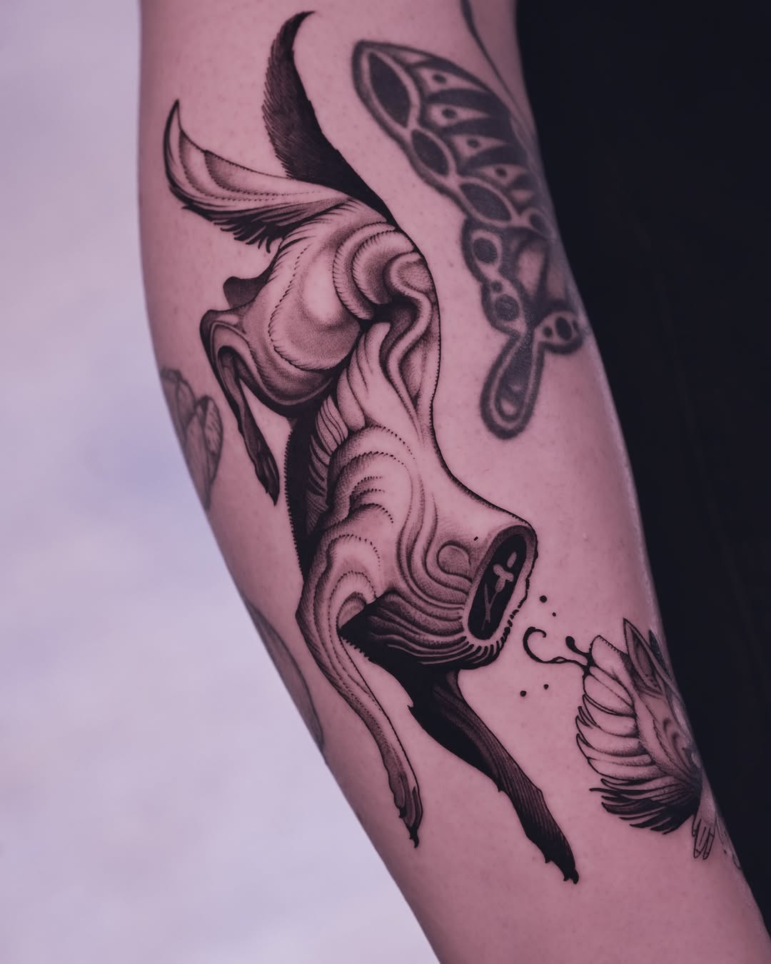 Tattoo by @9rukim — dark_realism, black_and_grey