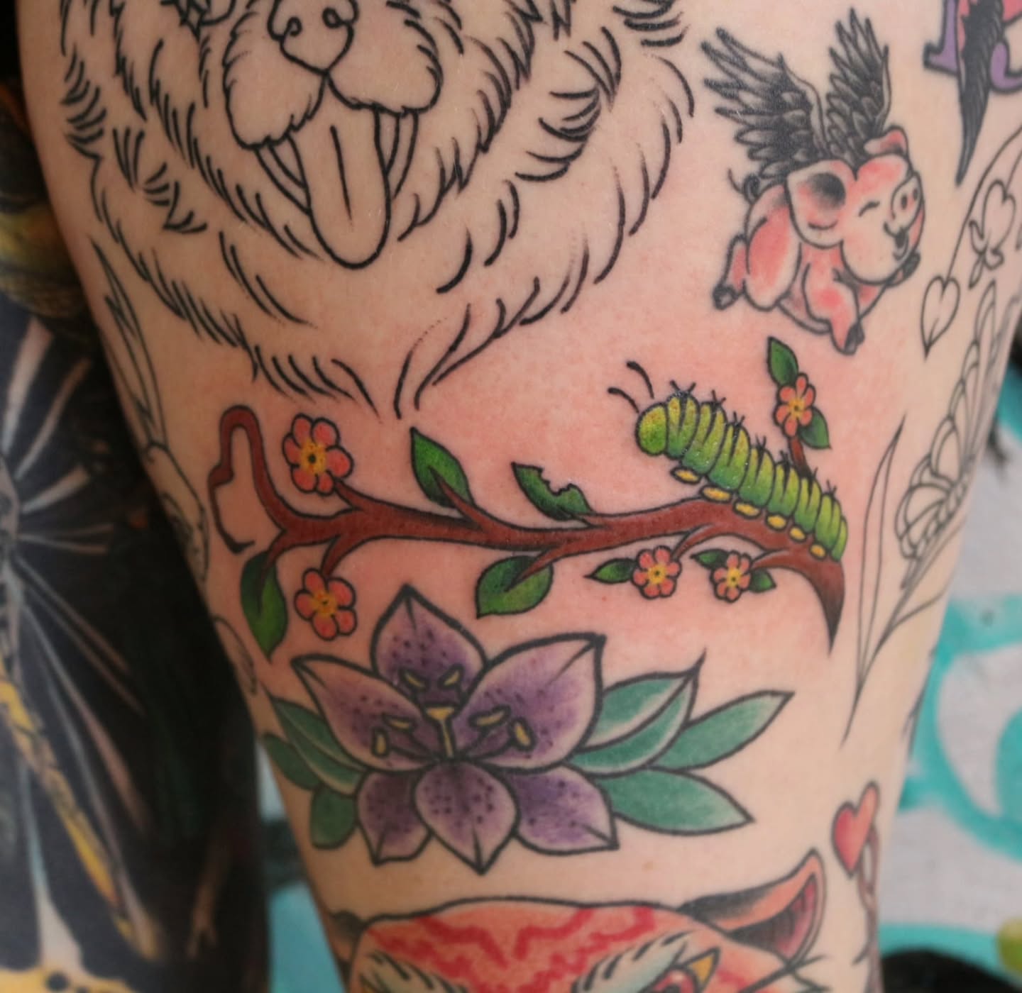 Tattoo by @misspixiedevil β american_traditional