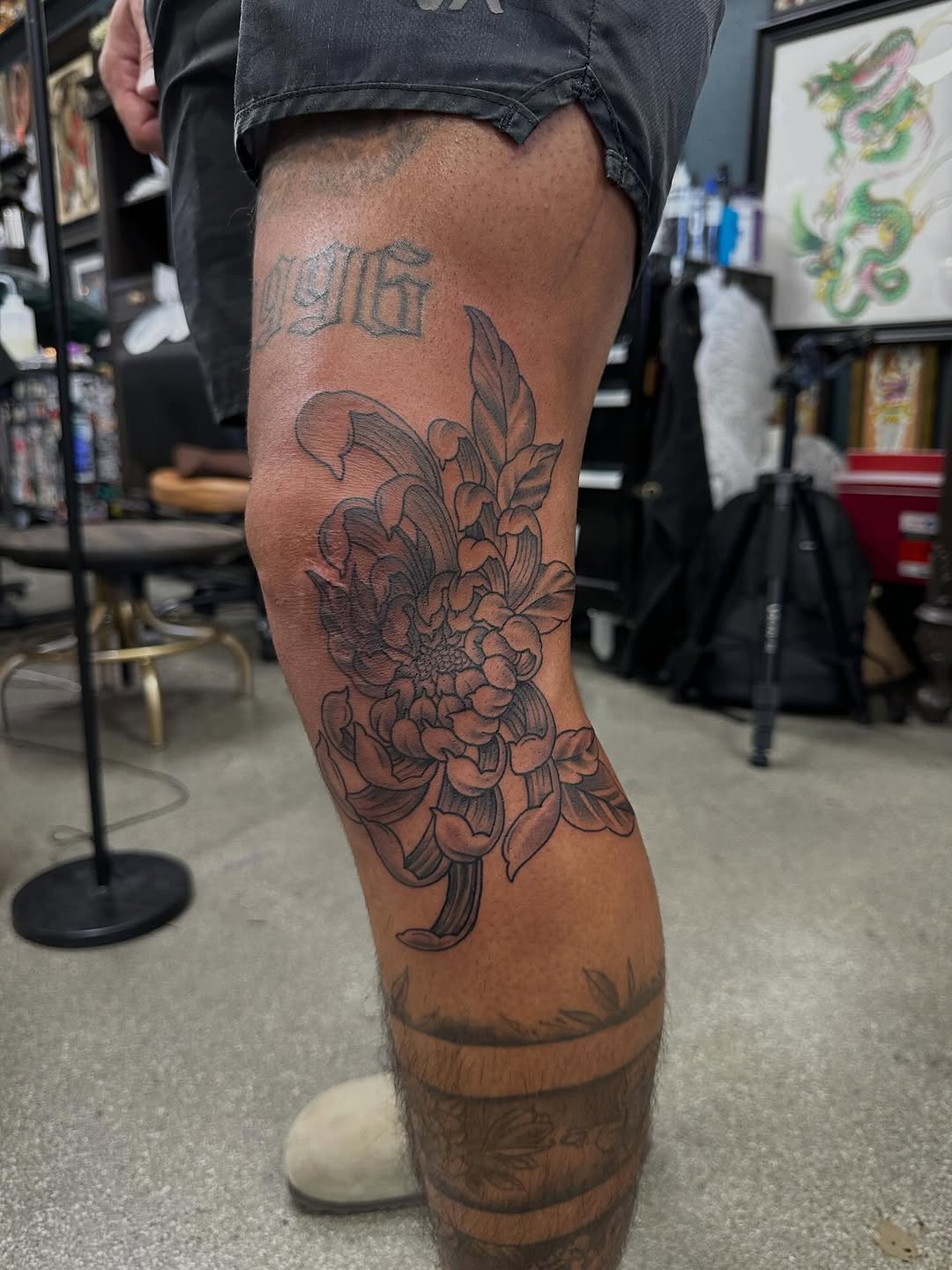 Tattoo by @shawn_tattoo — japanese_irezumi, black_and_grey