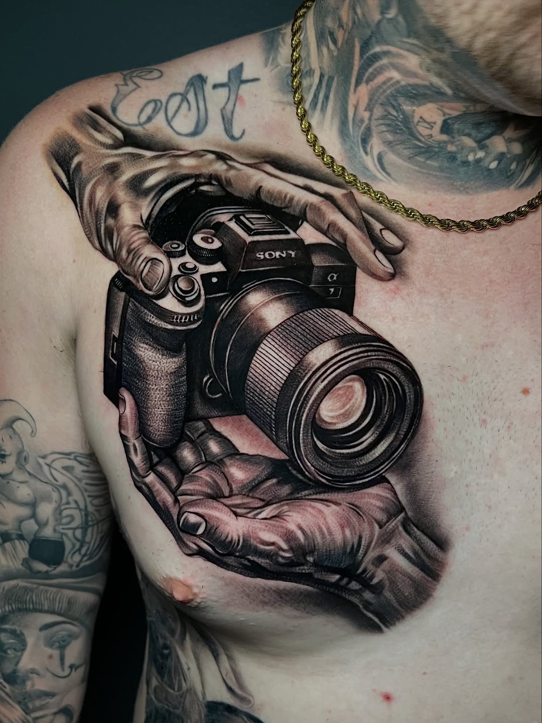 Tattoo by @mikemoney909 — realism, black_and_grey