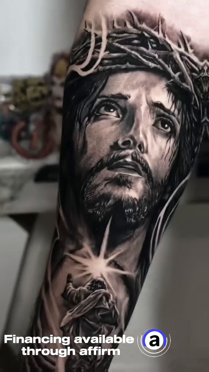 Tattoo by @benzo_ink — realism, black_and_grey