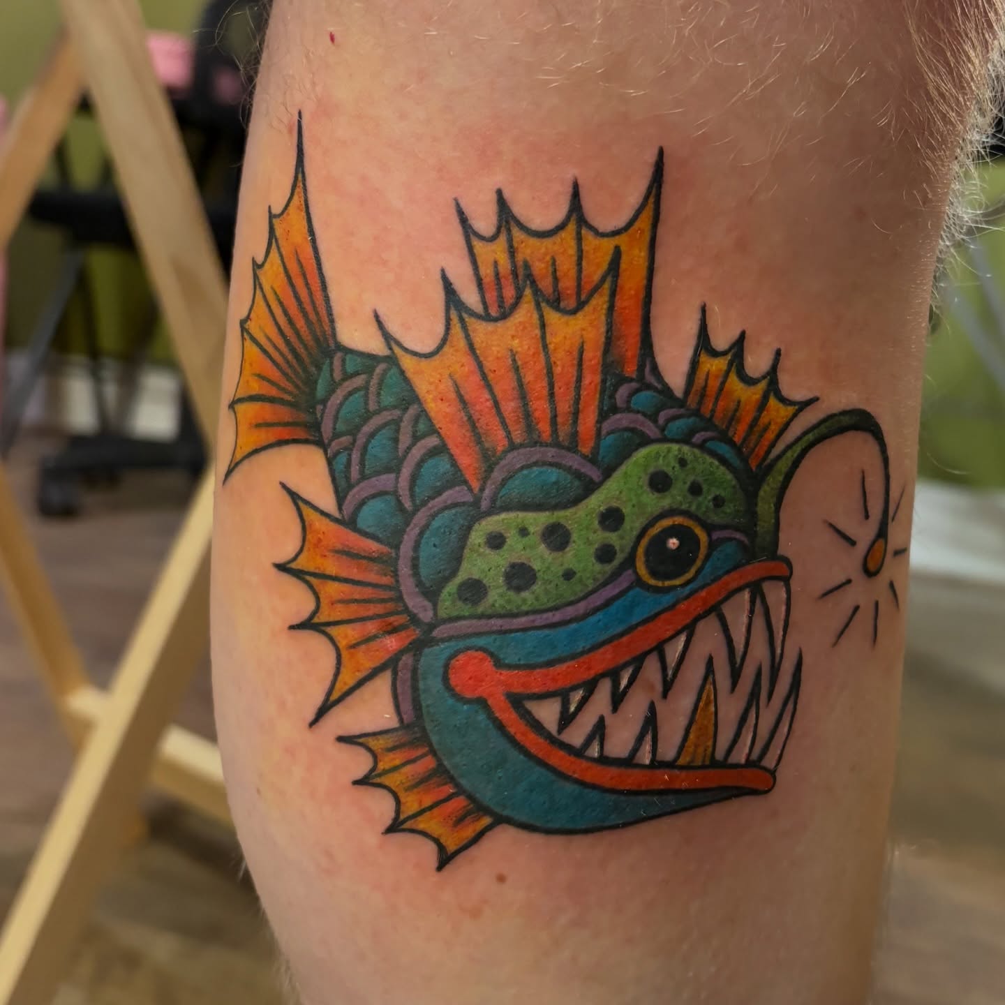 Tattoo by @theblackdottattoo — american_traditional