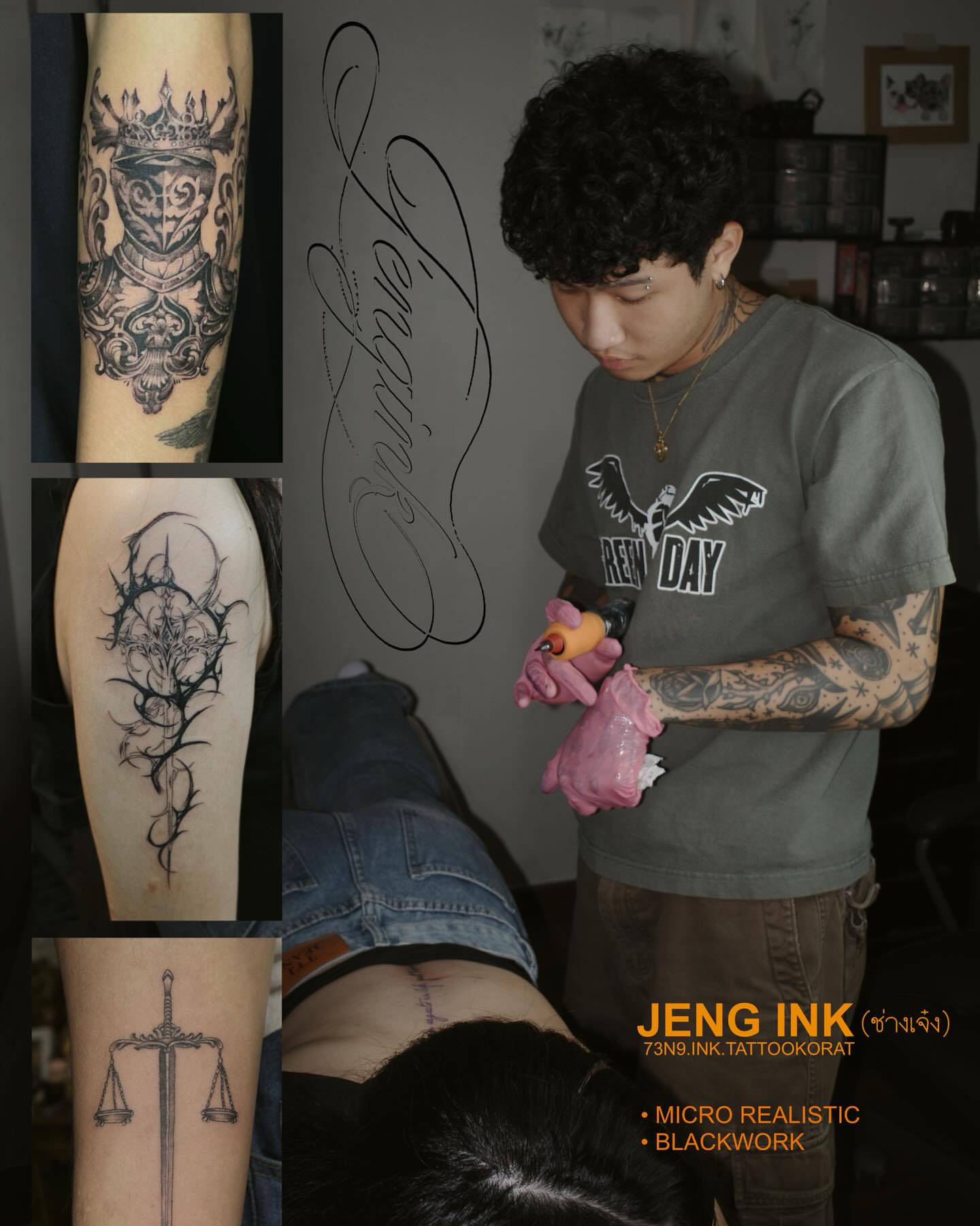 Tattoo by @gf.tattookorat — blackwork, realism
