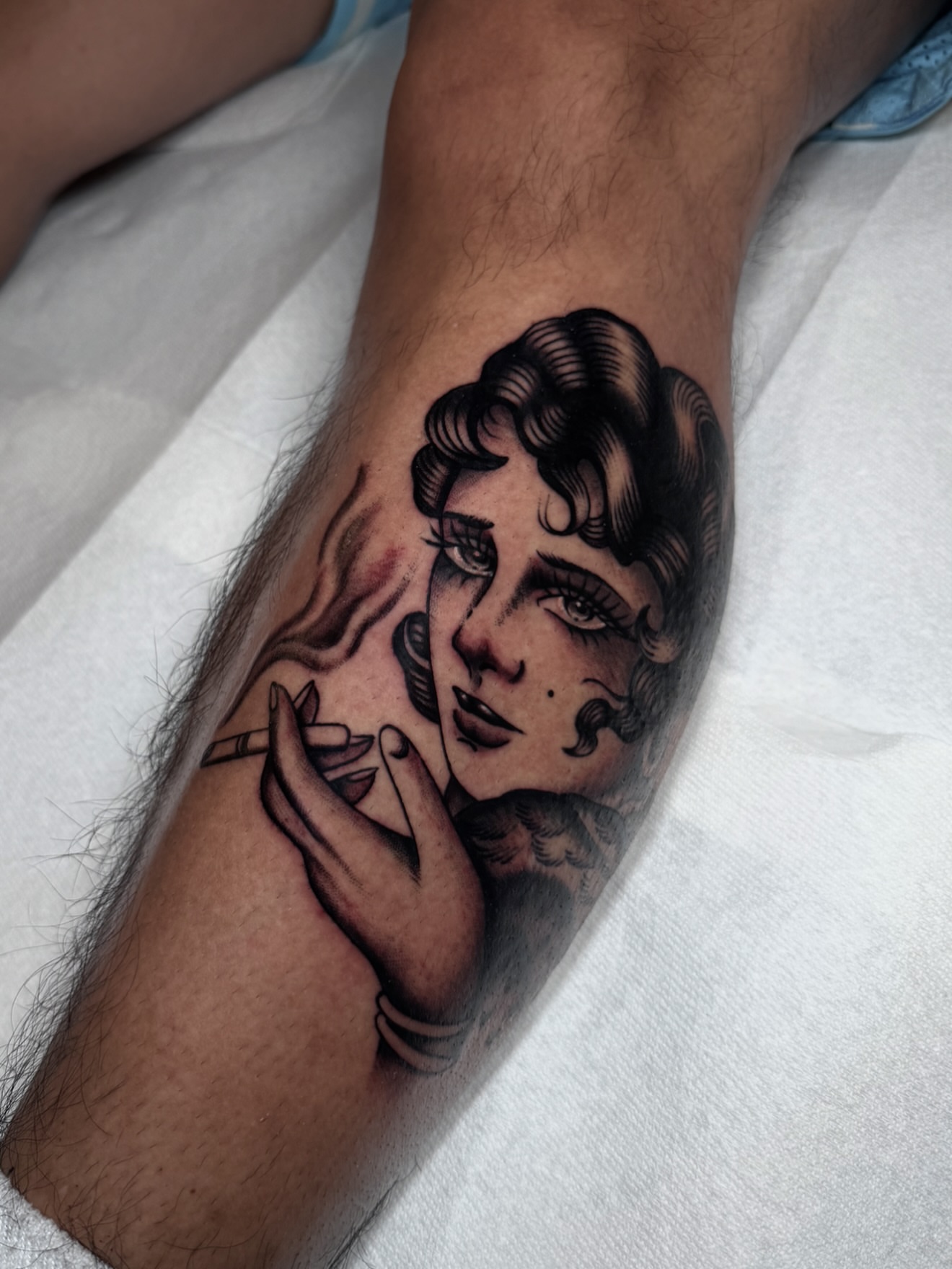 Tattoo by @caseyxsullivan — american_traditional, black_and_grey